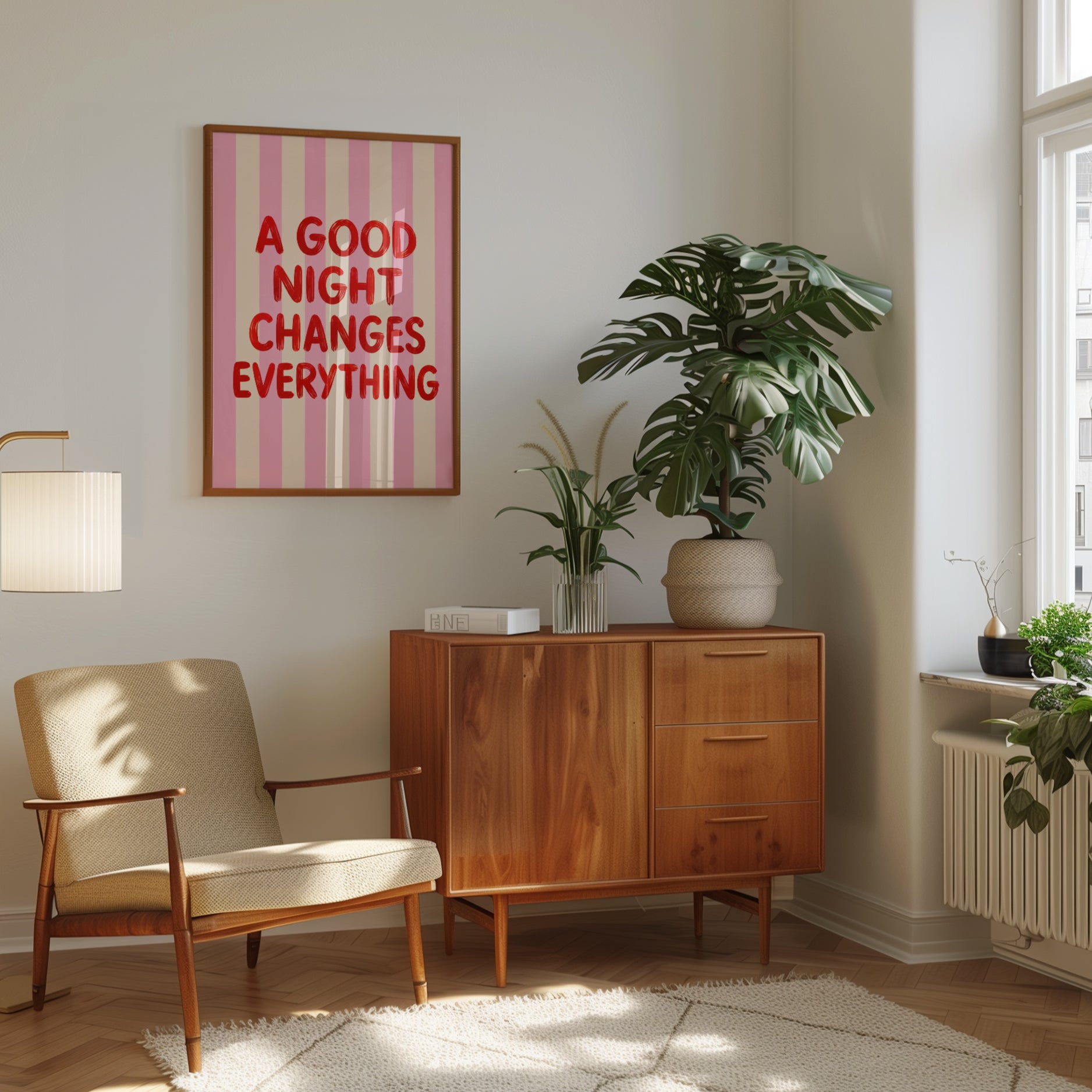 Motivational Quote Print - interior