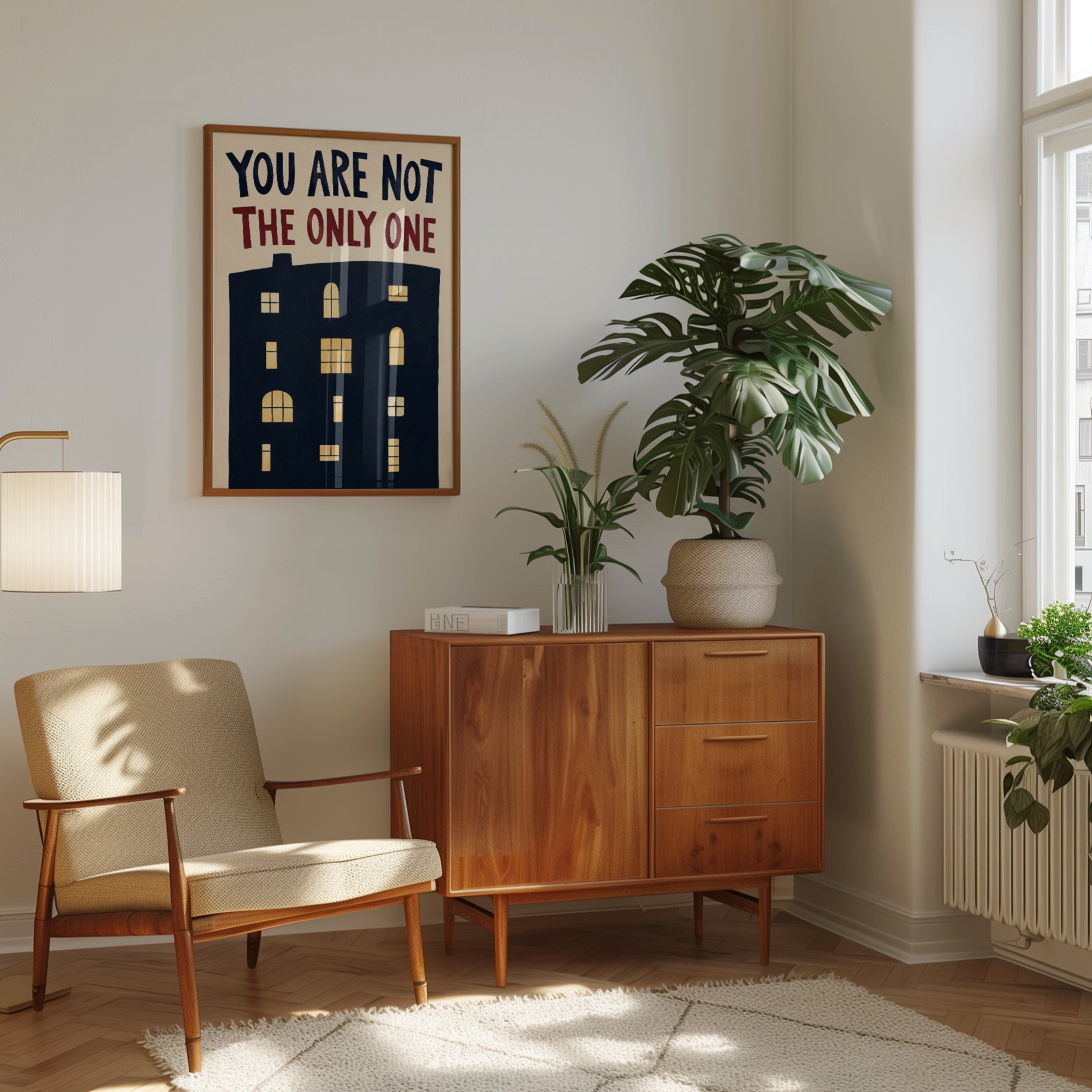Mental Health Poster – Community Support Wall Art - interior