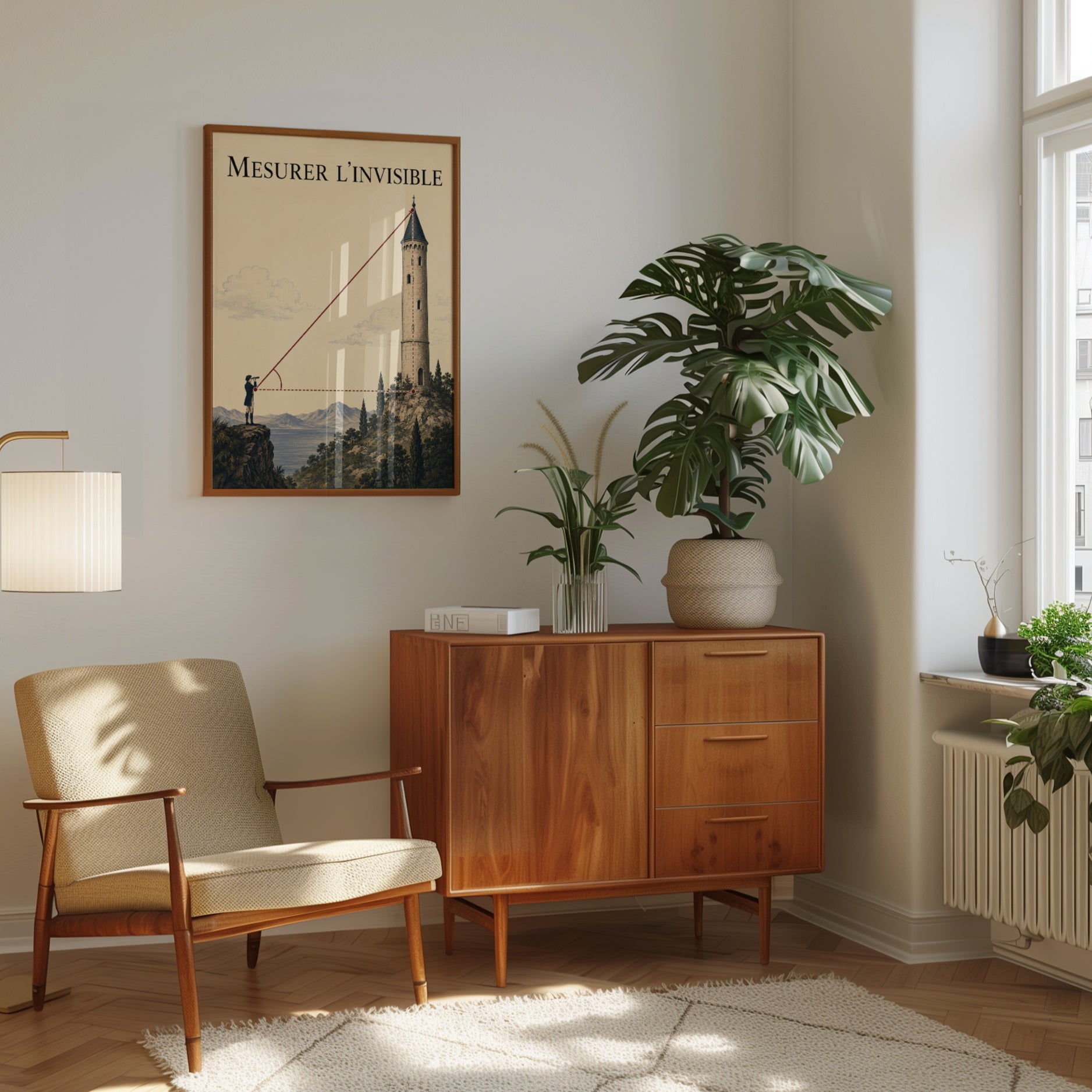 Vintage Science Poster - interior
