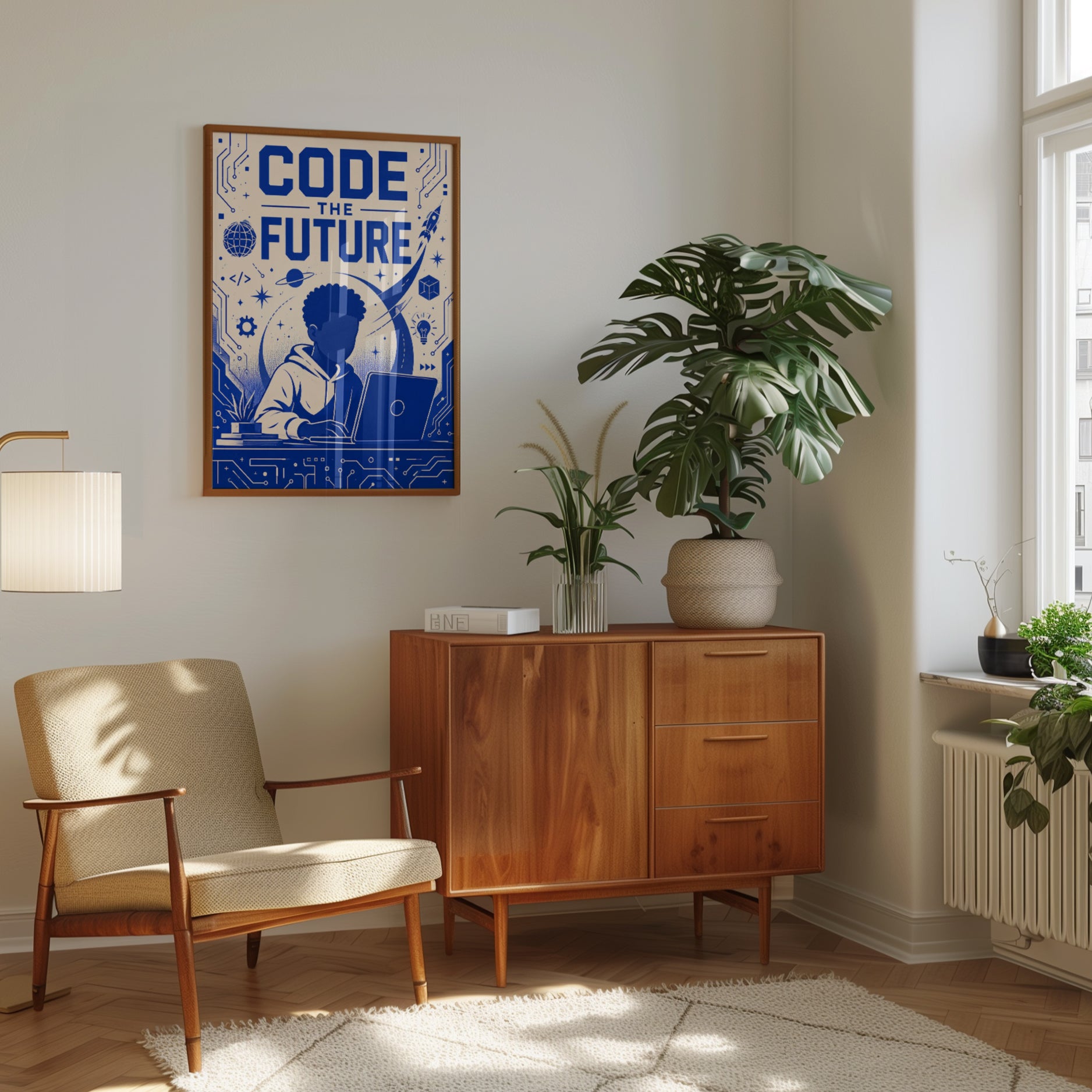 Coding Wall Art – Computer Science Poster - interior