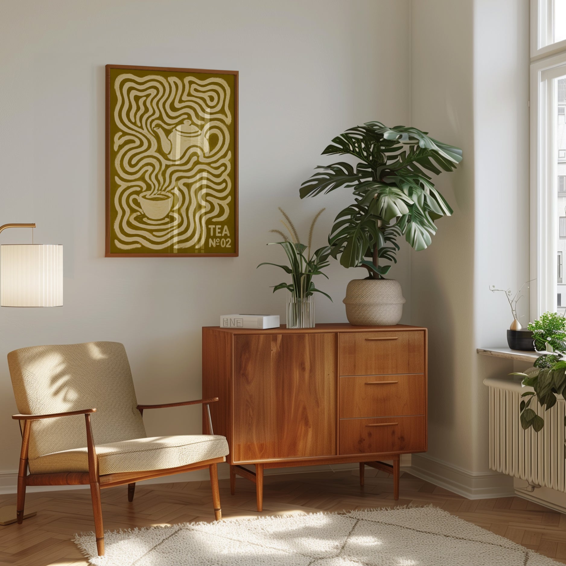Tea Poster – Kitchen Wall Art - interior