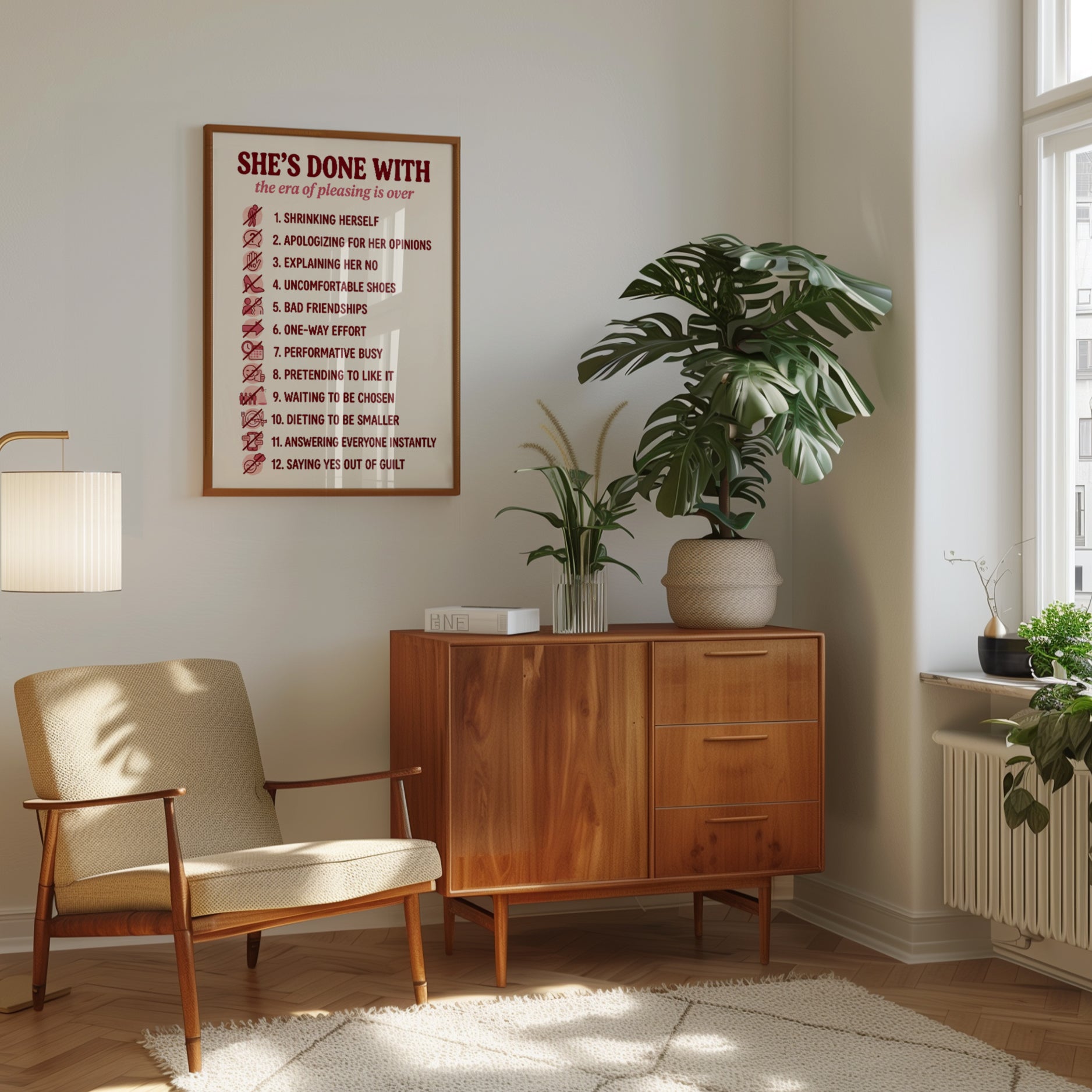 Feminist Art Print - interior