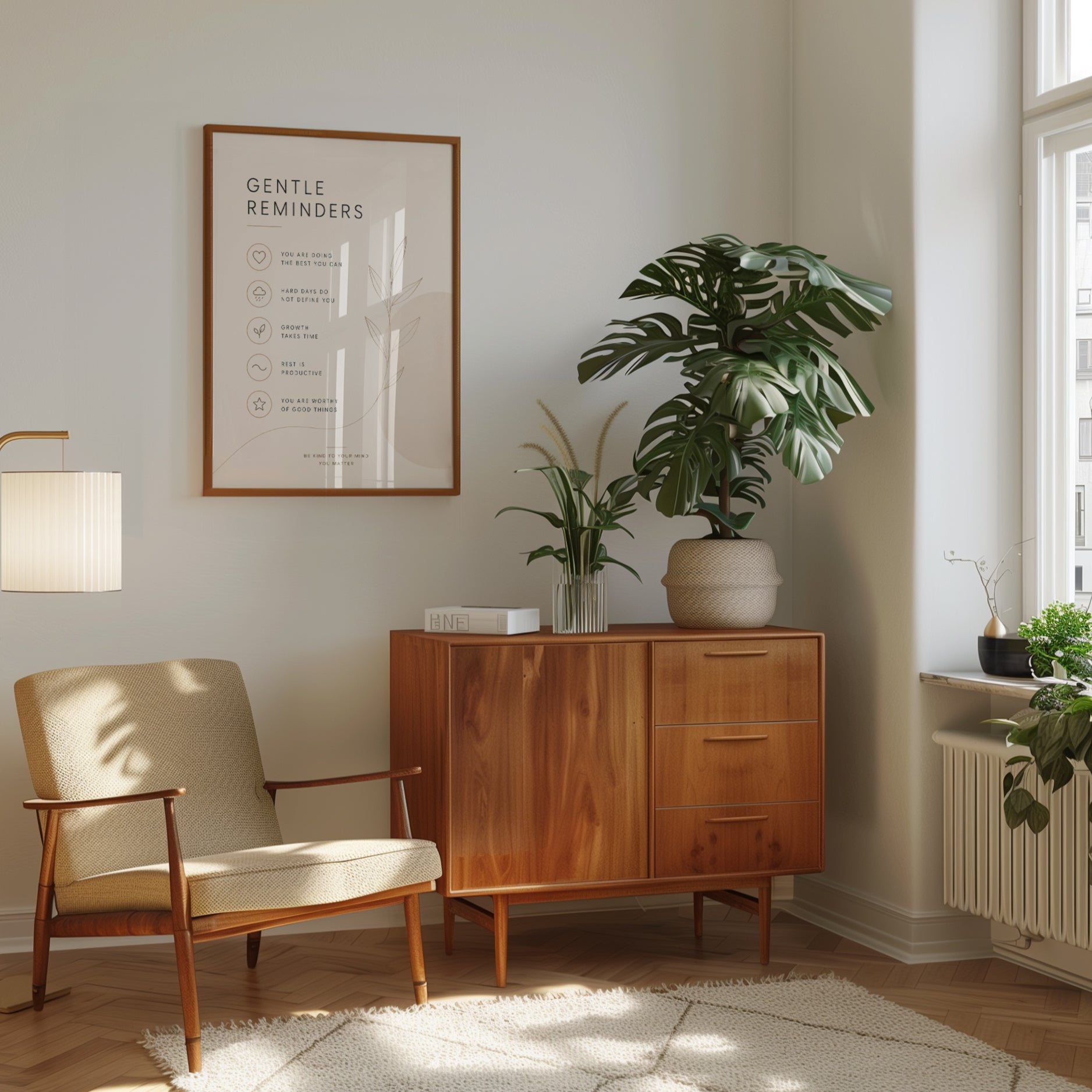 Gentle Reminders Wall Art - interior
