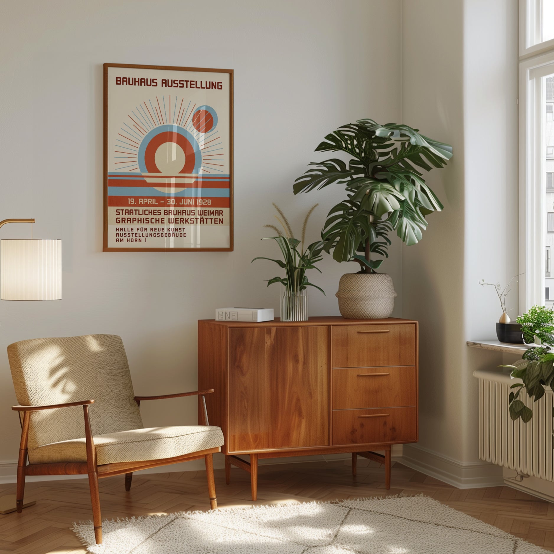 Bauhaus Exhibition Poster Print - interior