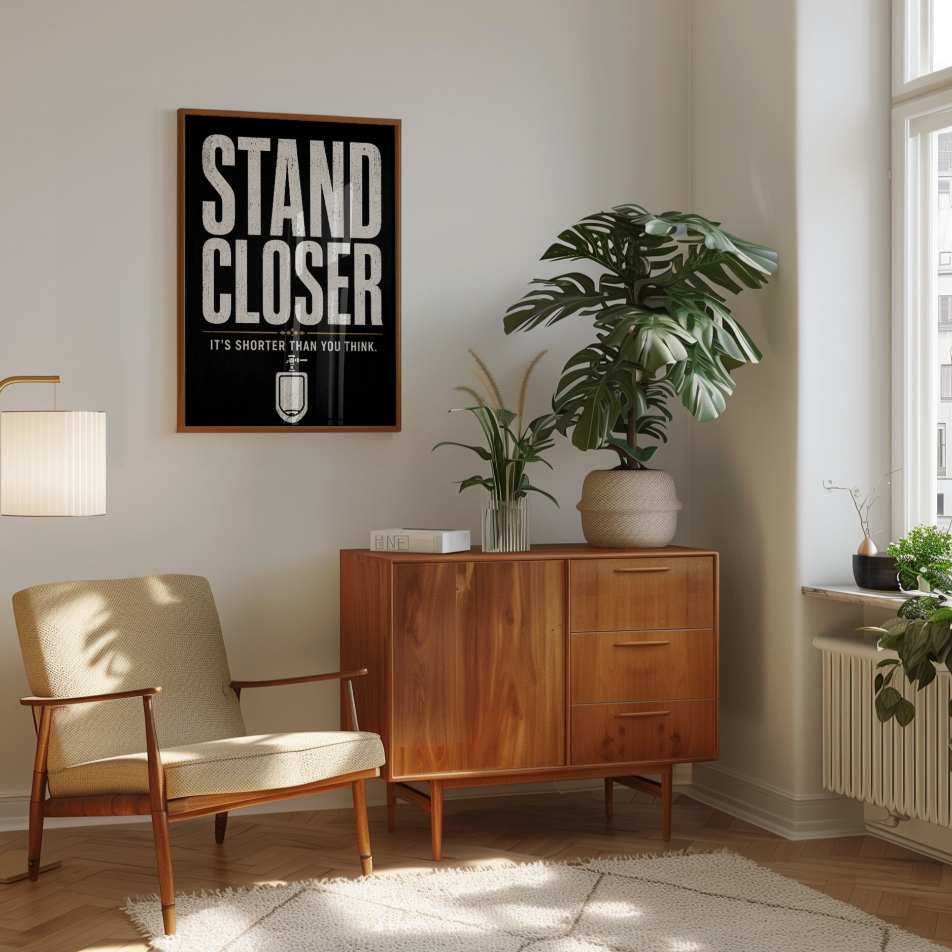Bathroom Humor Wall Art – Funny Bathroom Sign - interior