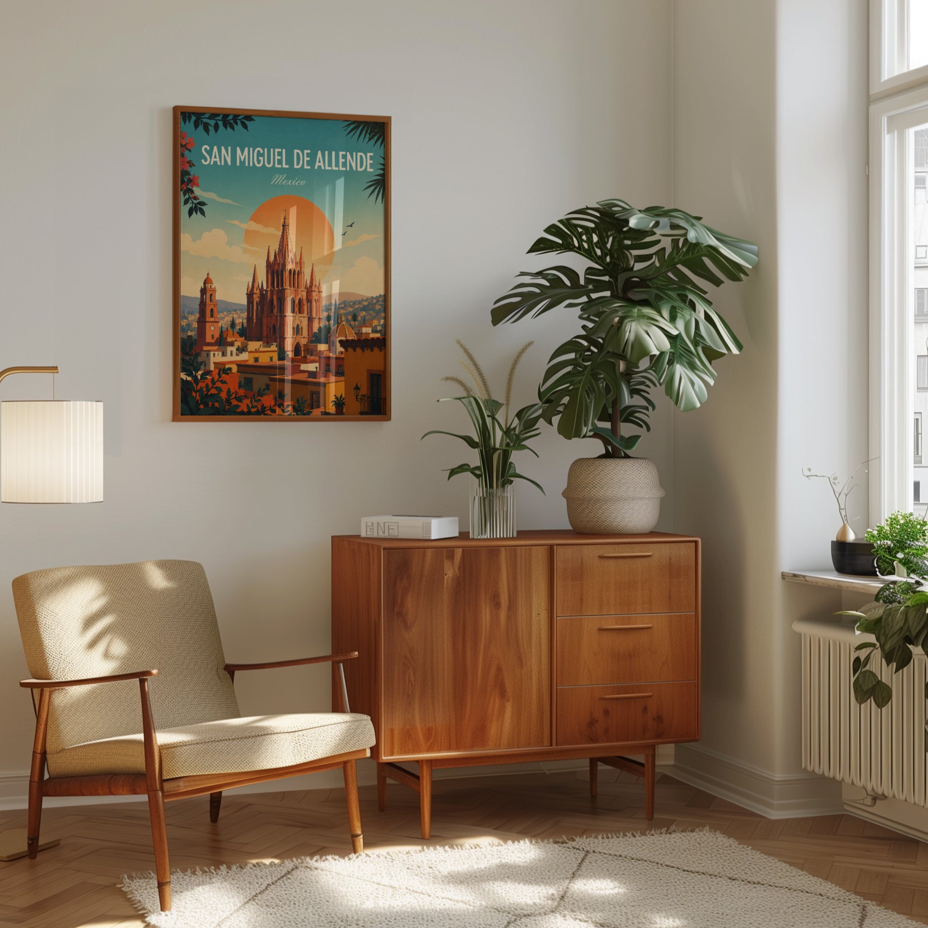 San Miguel de Allende Poster - interior