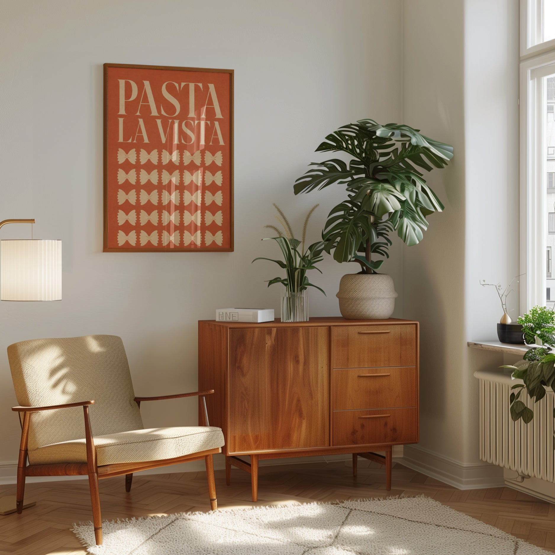 Italian Kitchen Print – Pasta La Vista - interior