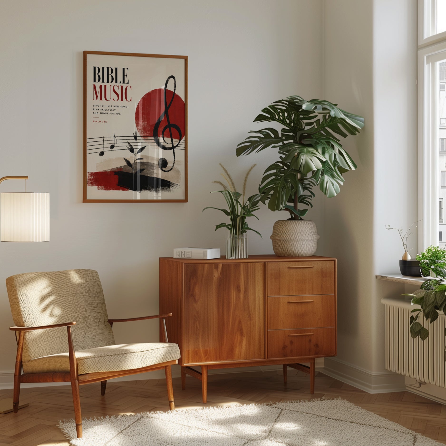 Christian Music Wall Art - interior