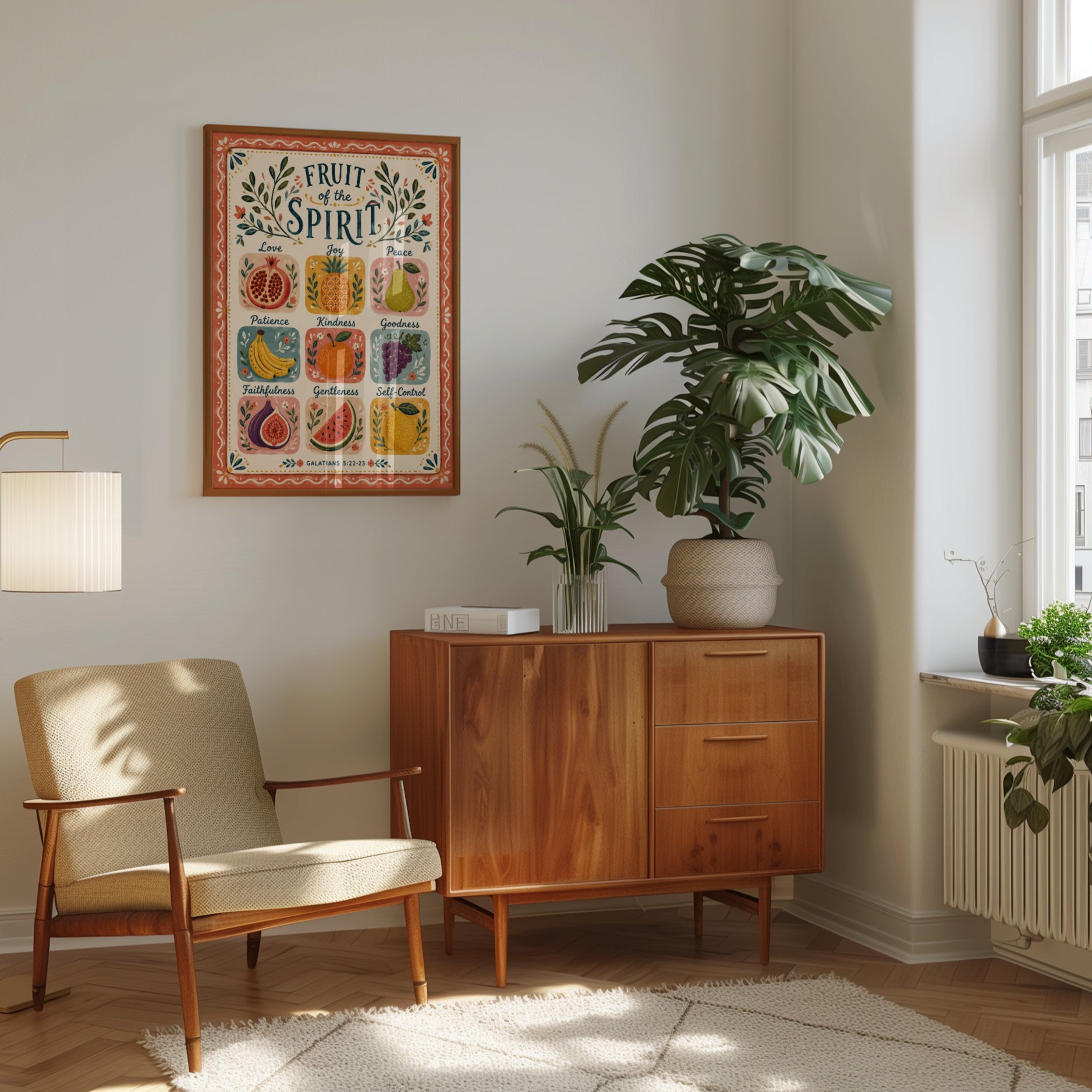 Fruit of the Spirit Print - interior