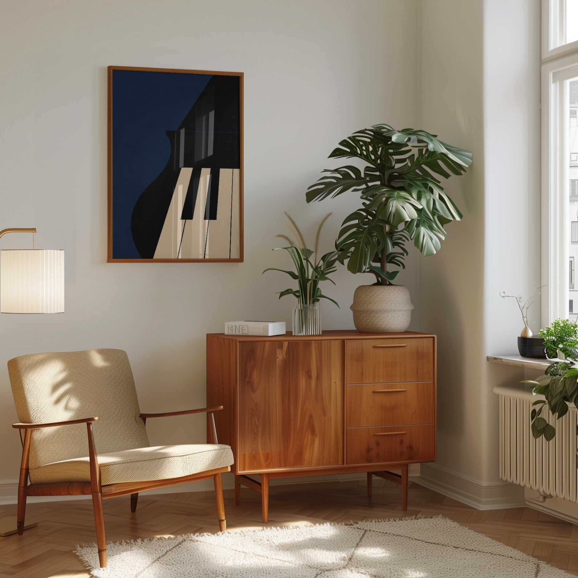 Piano Wall Art – Music Room Decor - interior