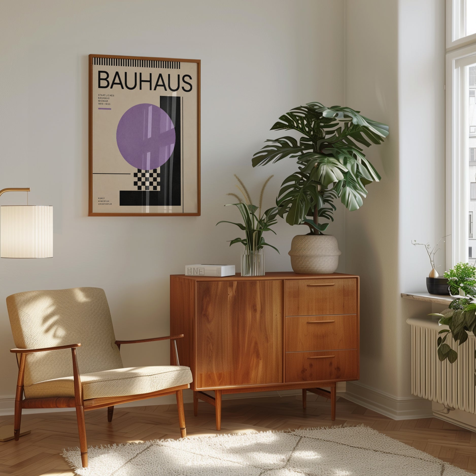 Bauhaus Poster Print - interior