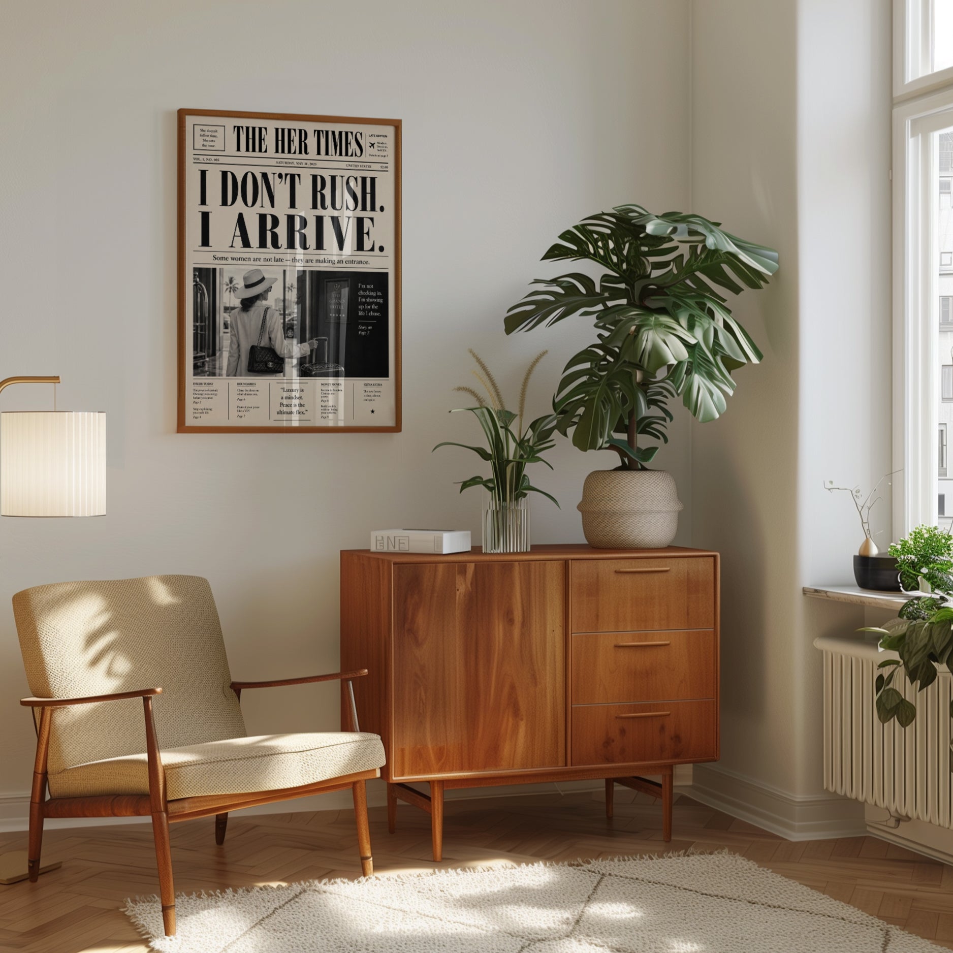 Feminist Typography Print - interior