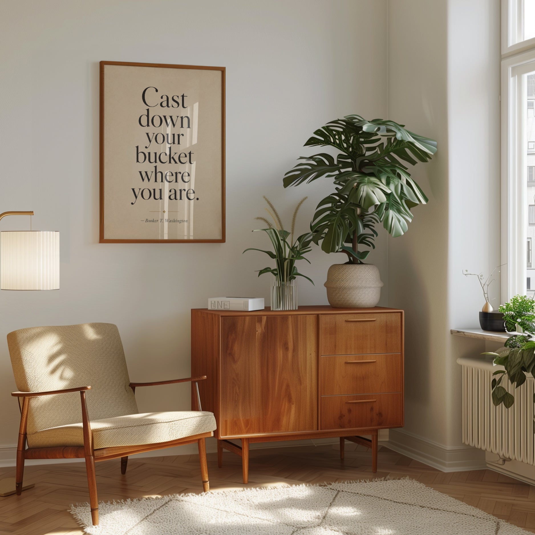 Motivational Quote Print – Inspirational Wall Art - interior