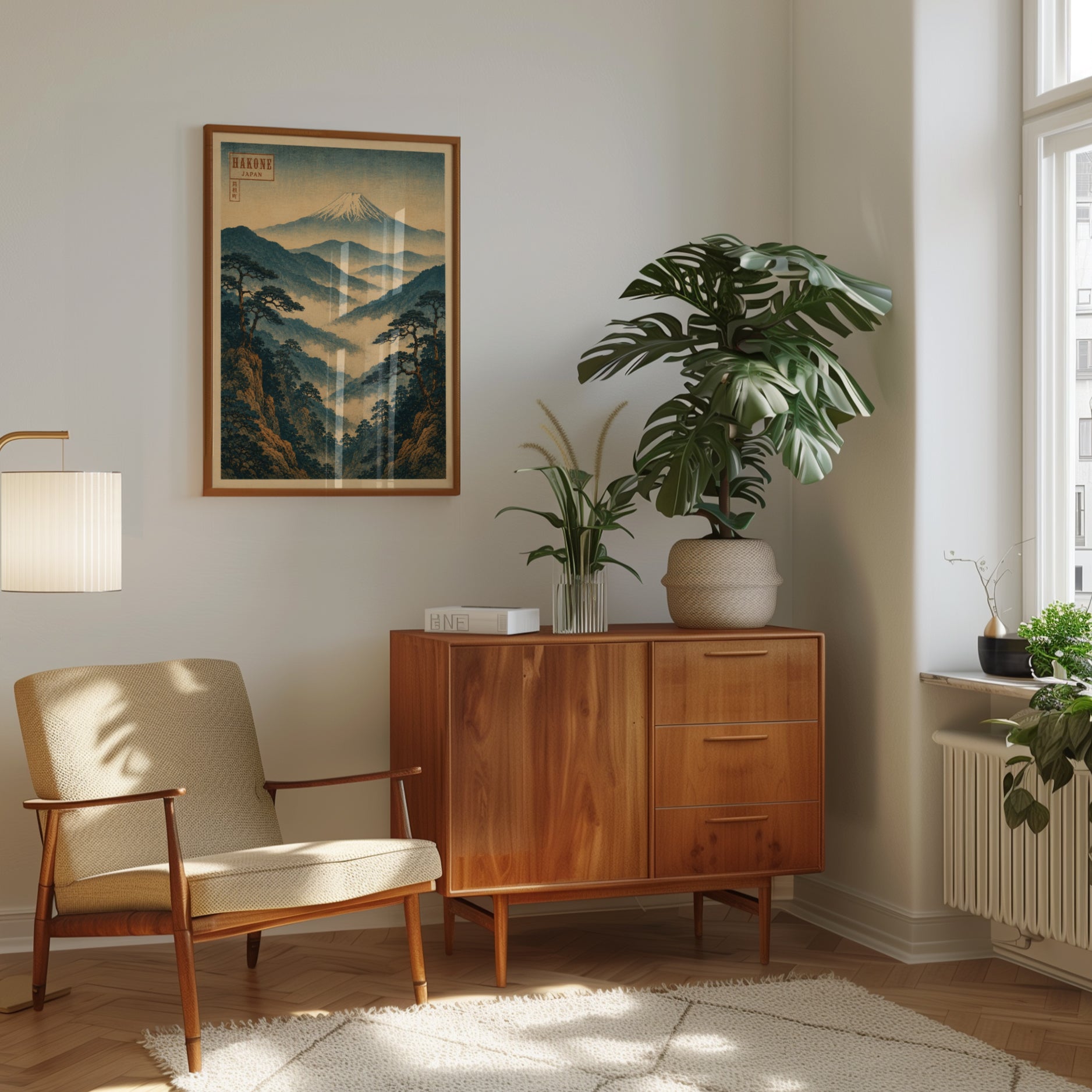 Hakone Travel Poster – Japan Wall Art - interior