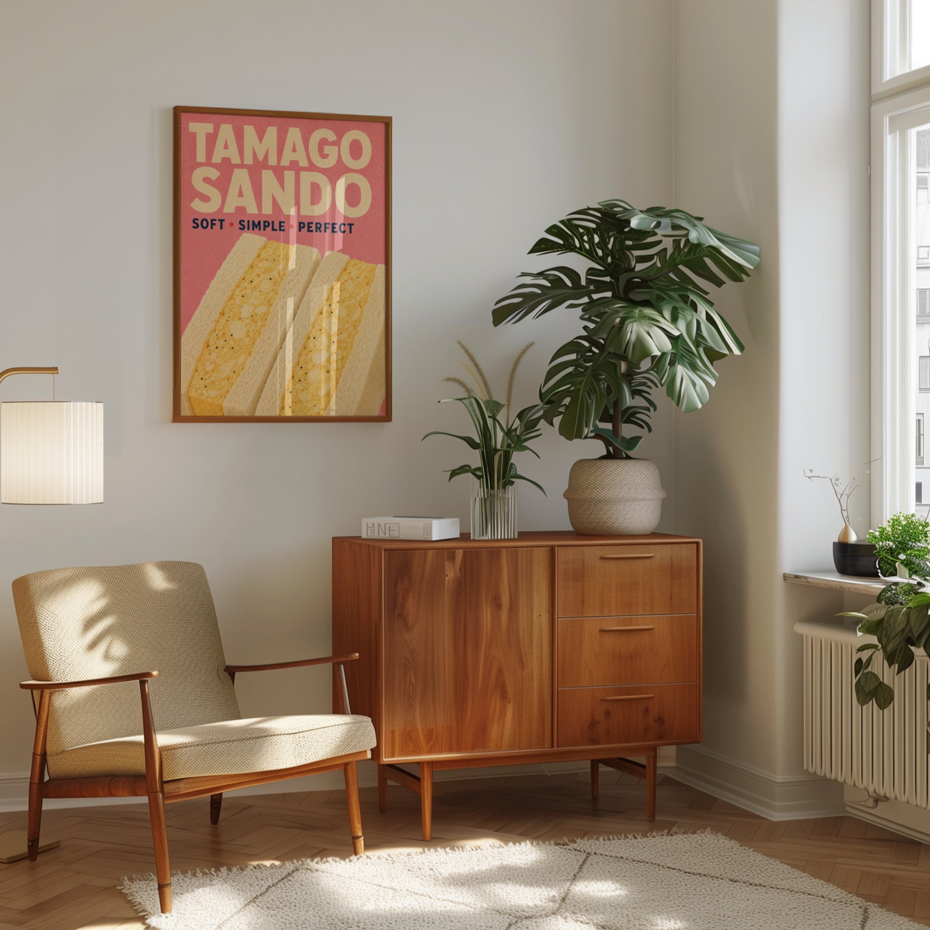Japanese Sandwich Poster - interior