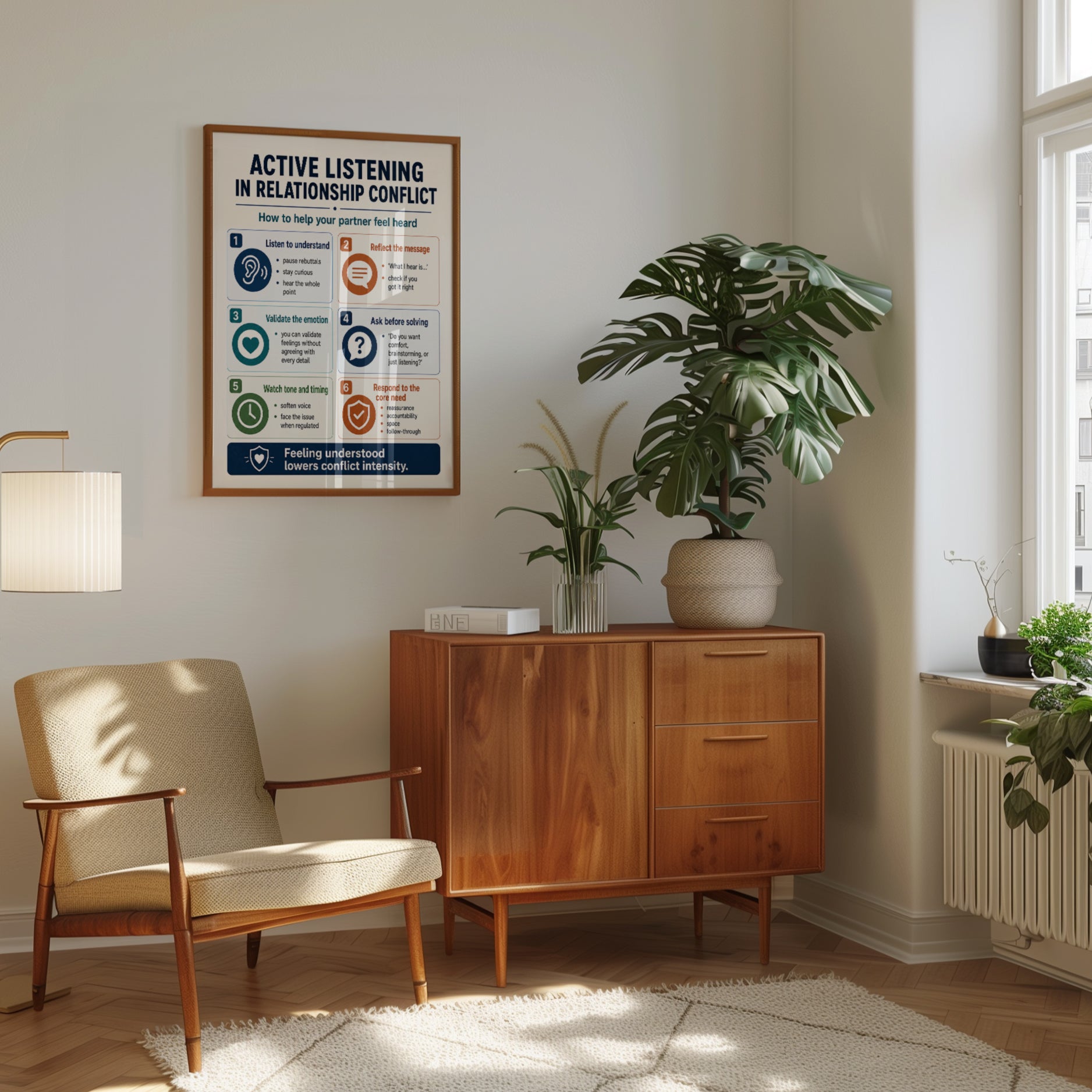 Active Listening Guide Print - interior