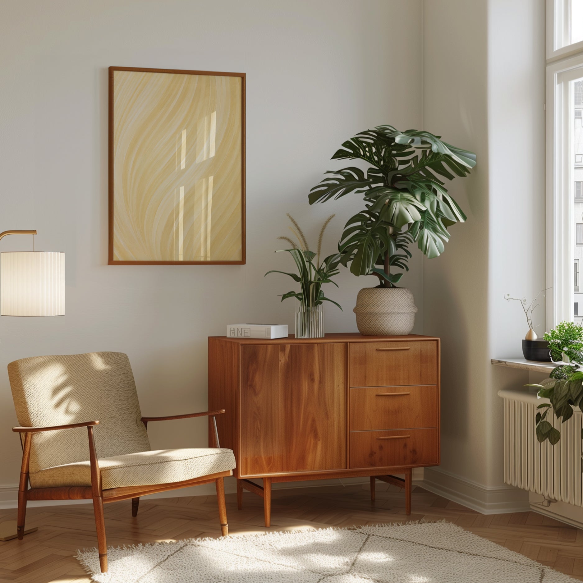 Minimalist Abstract Wall Art - interior