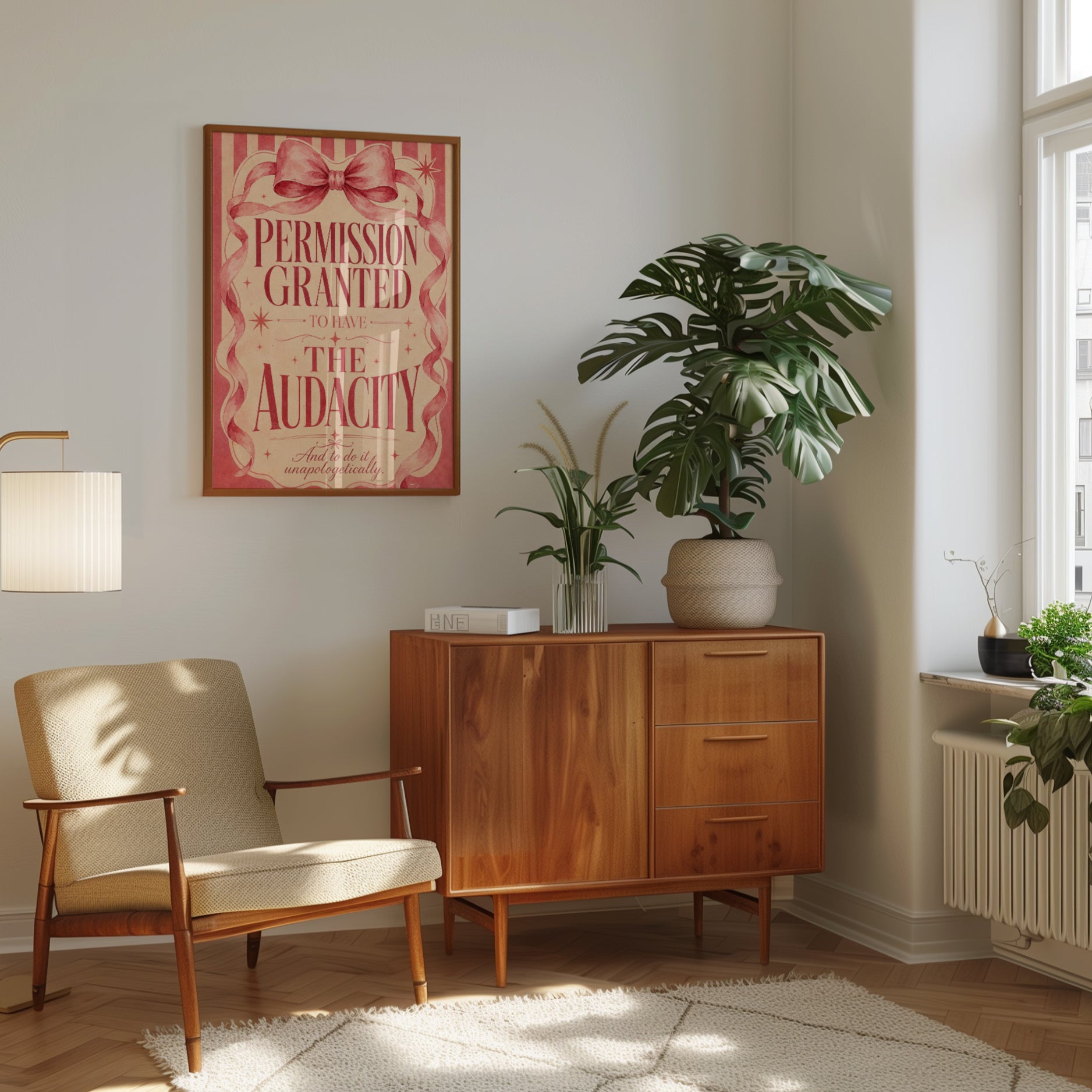 Permission Granted Print - interior