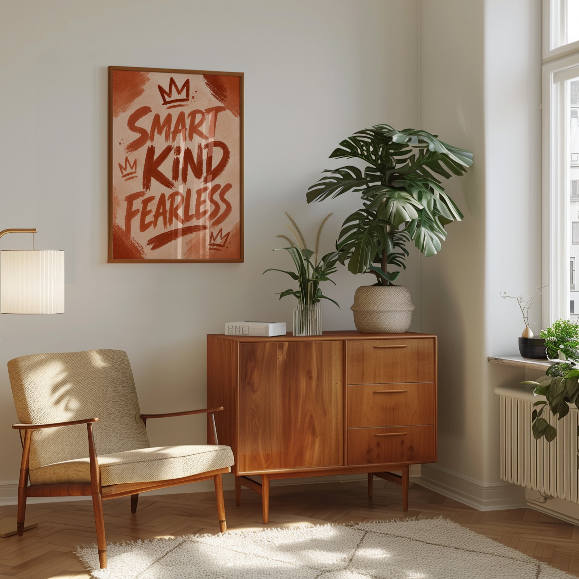 Motivational Quote Print - interior