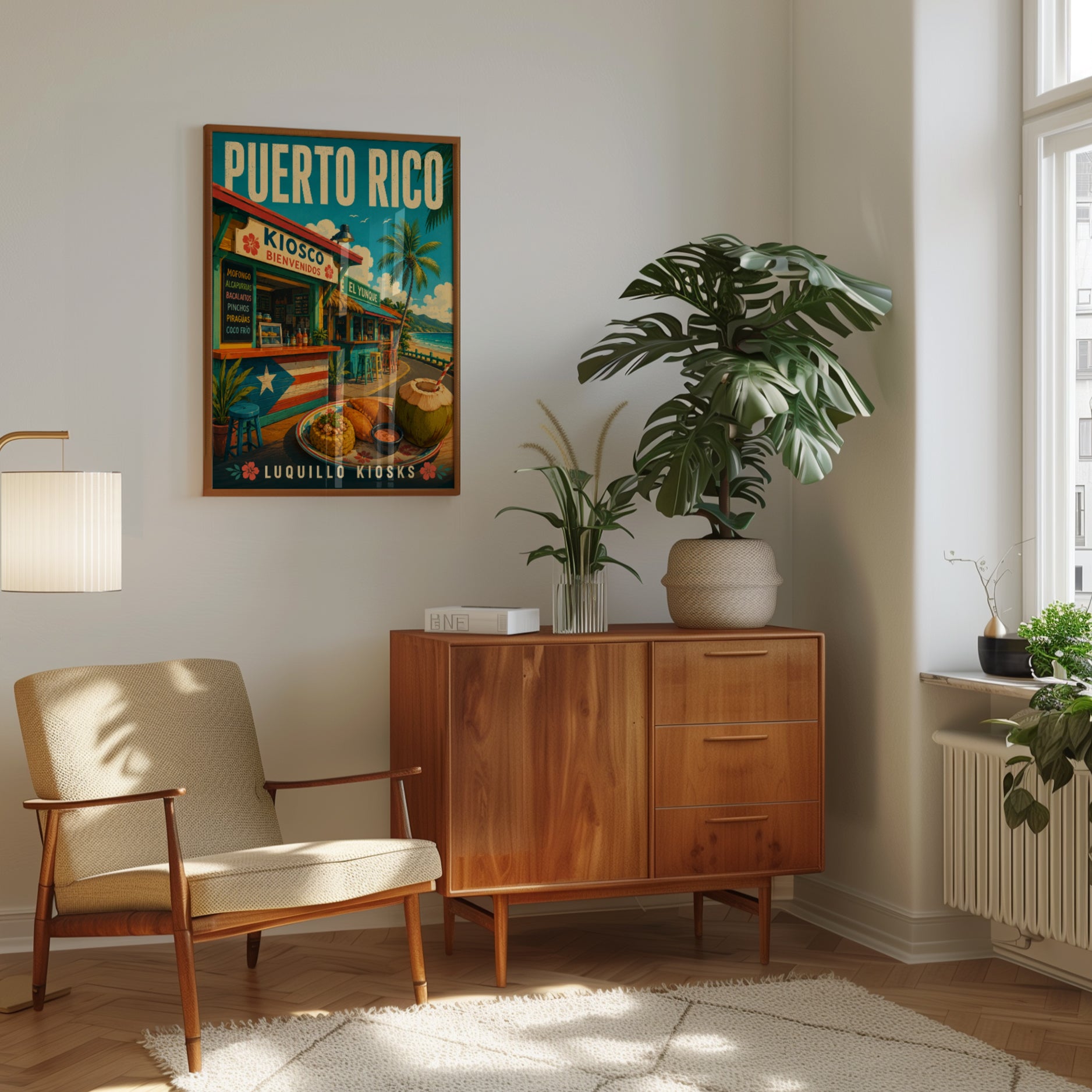 Puerto Rico Travel Poster - interior