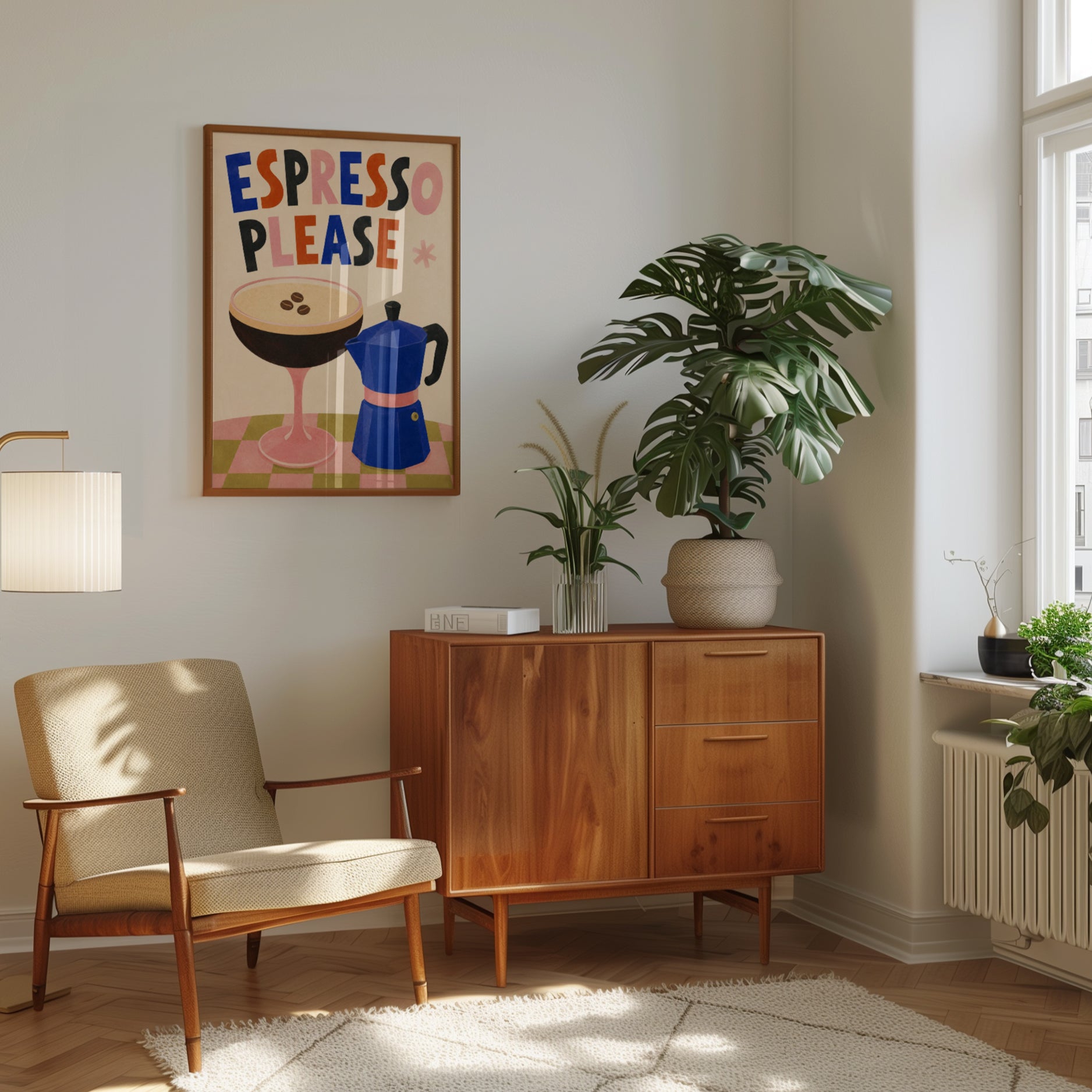 Espresso Please Coffee Print - interior