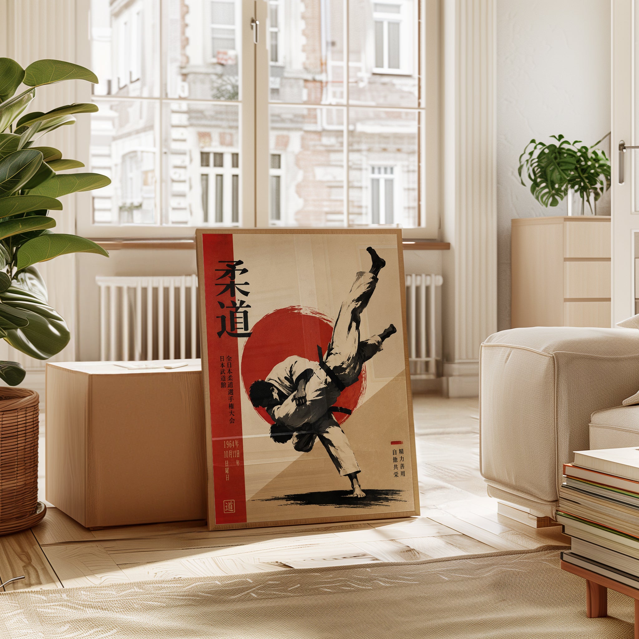 Judo Wall Art – Japanese Martial Arts Poster - interior