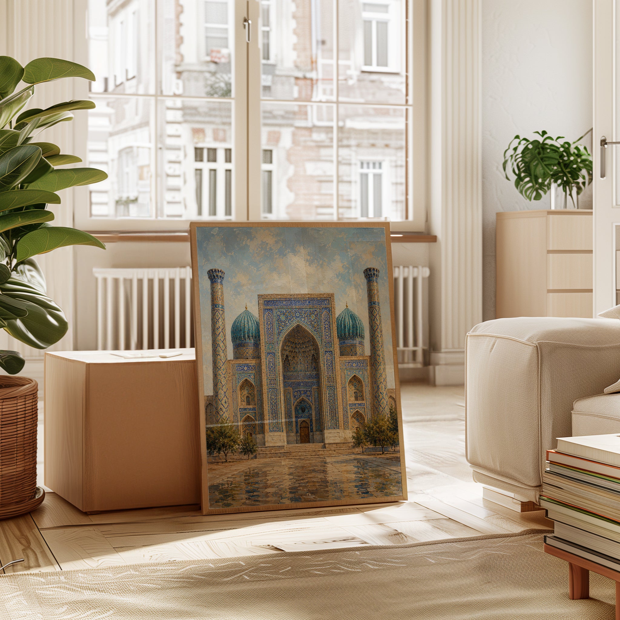 Islamic Architecture Print – Mosque Wall Art - interior