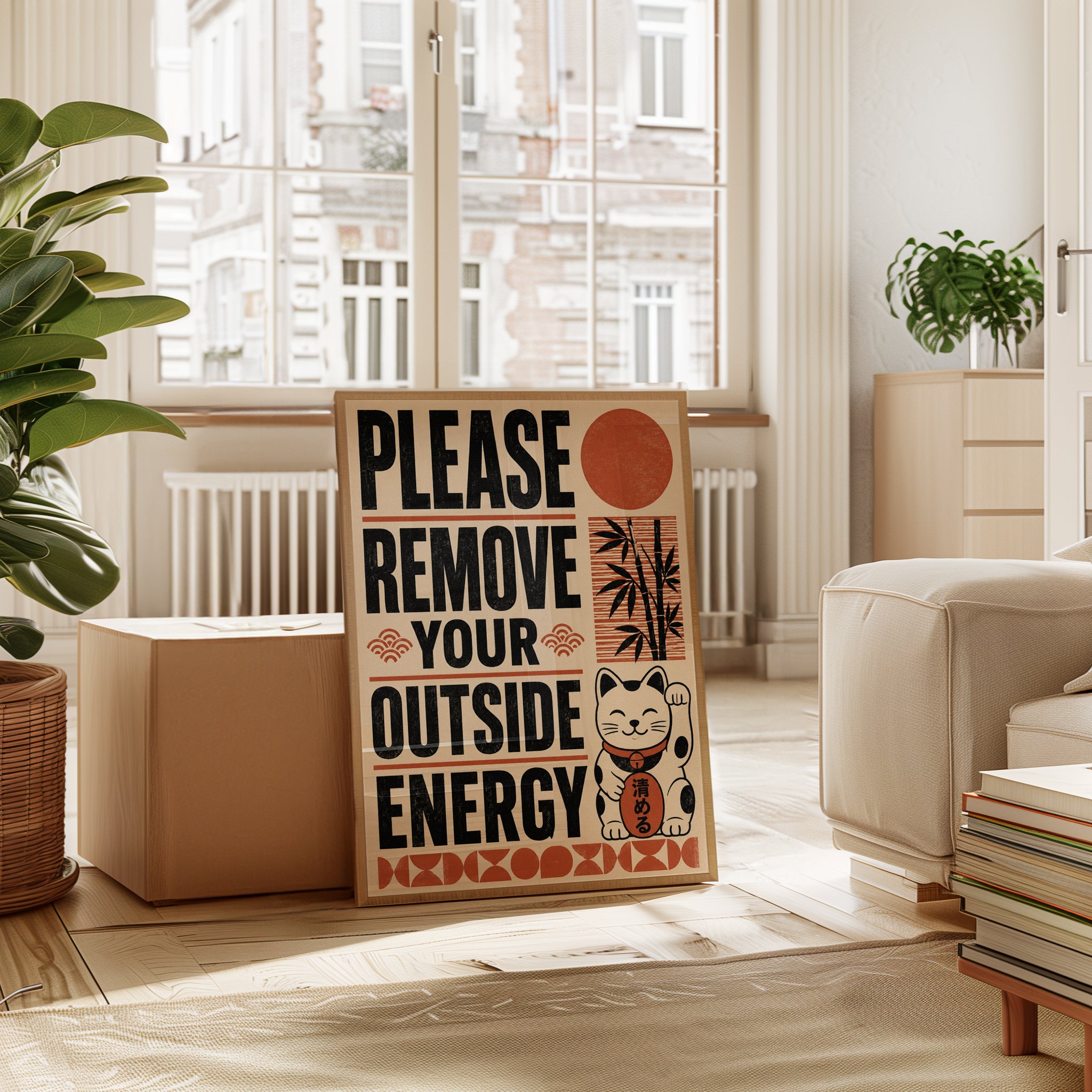 Entryway Wall Art – Please Remove Your Shoes Sign - interior