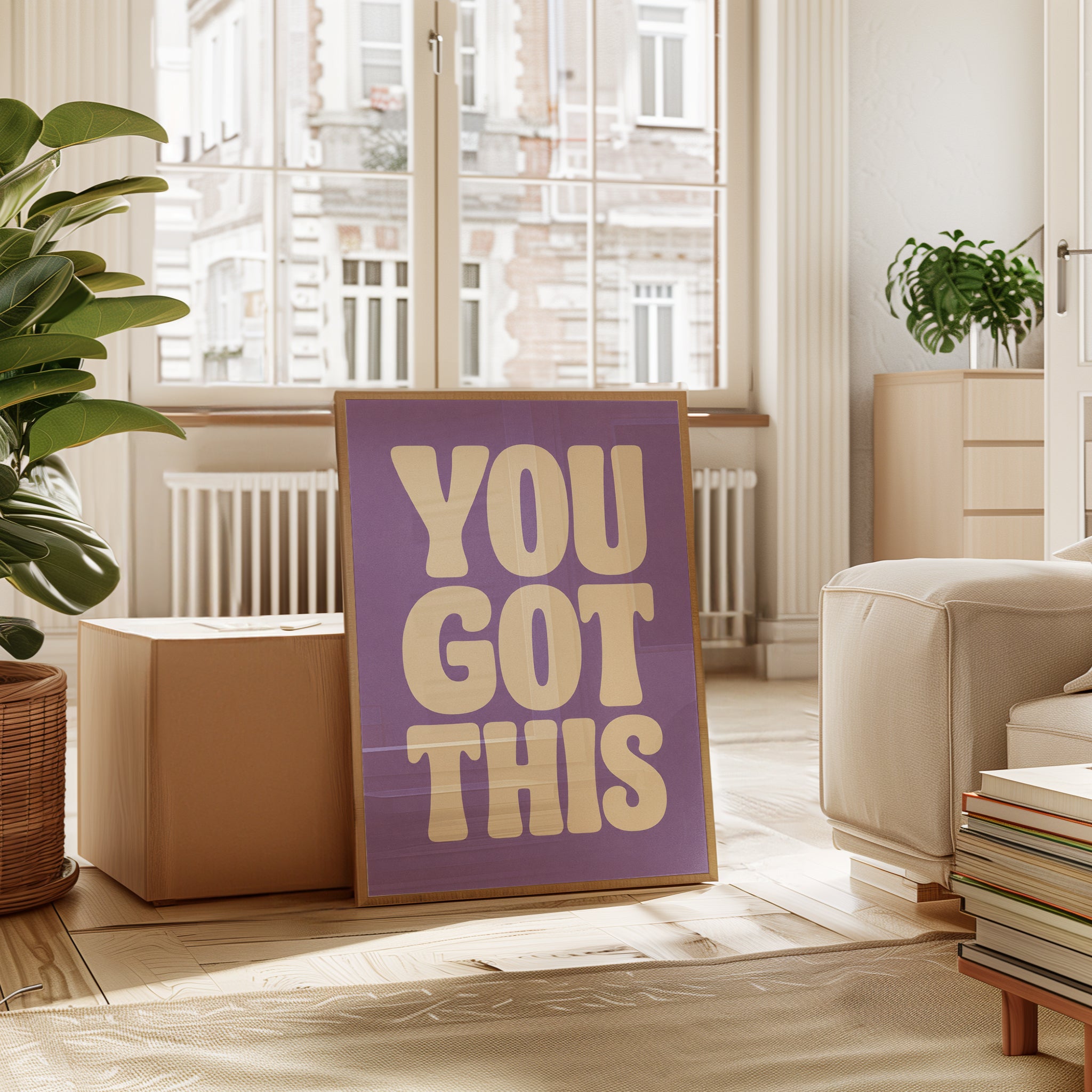 You Got This Print: Bold Retro Typography - interior