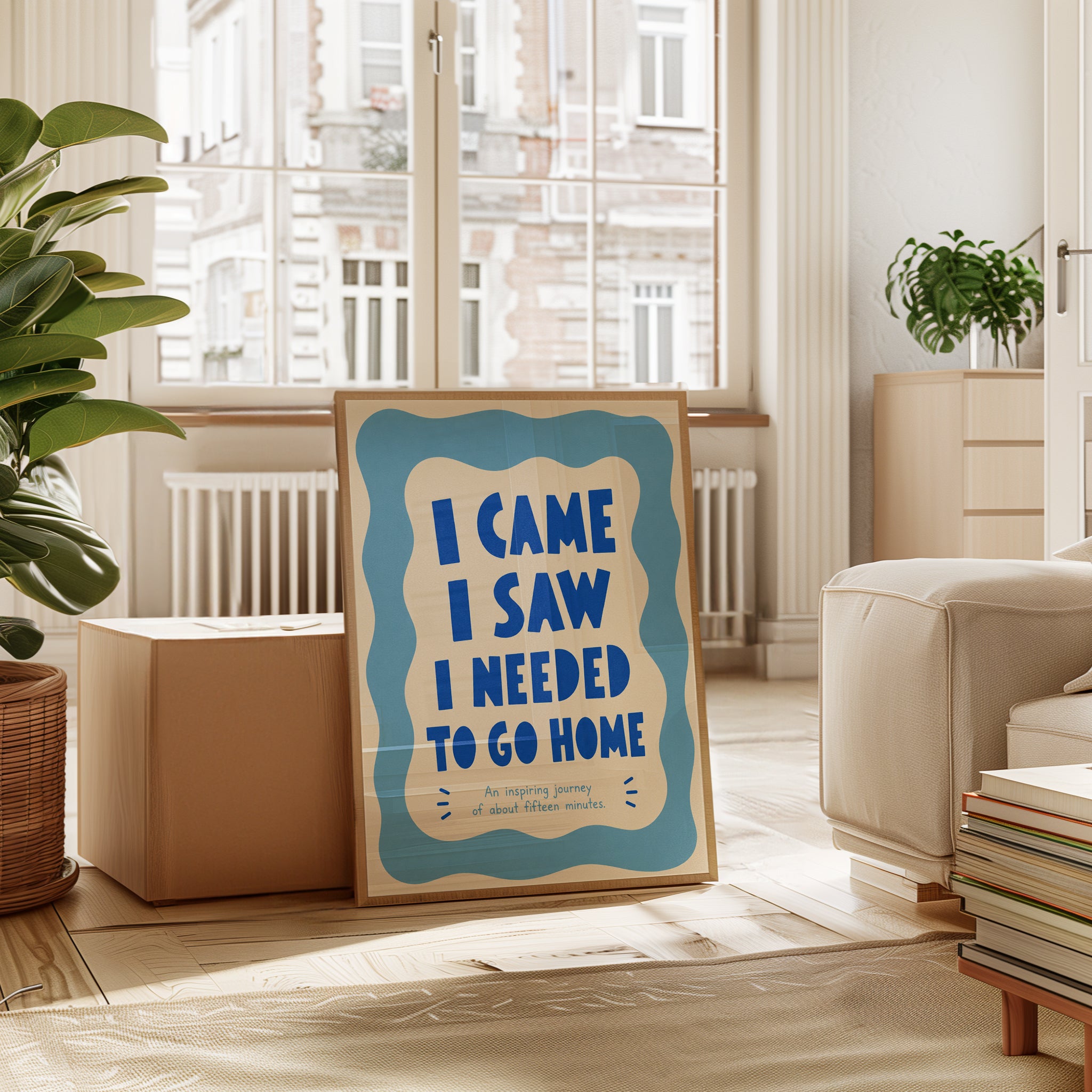 Introvert Quote Wall Art - interior