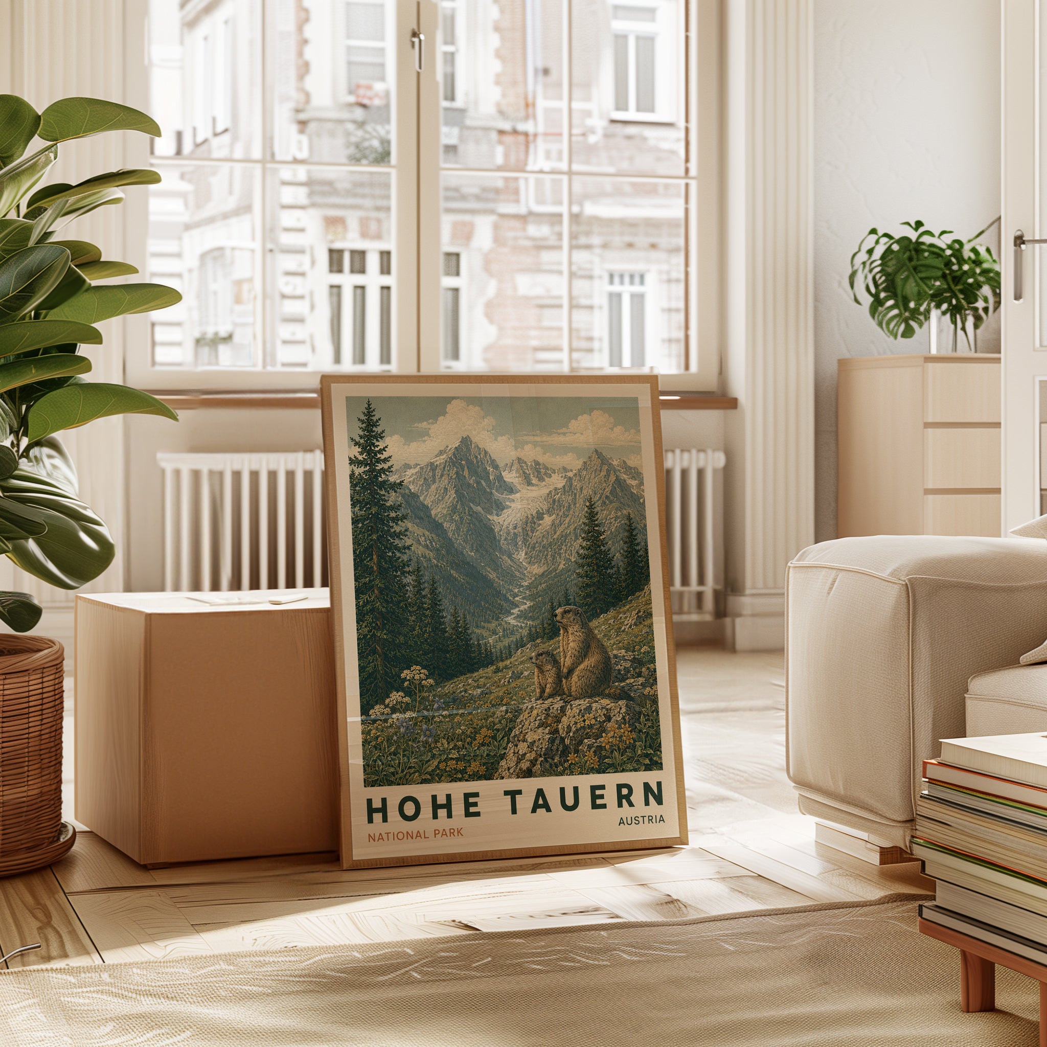 Austria Travel Poster - interior