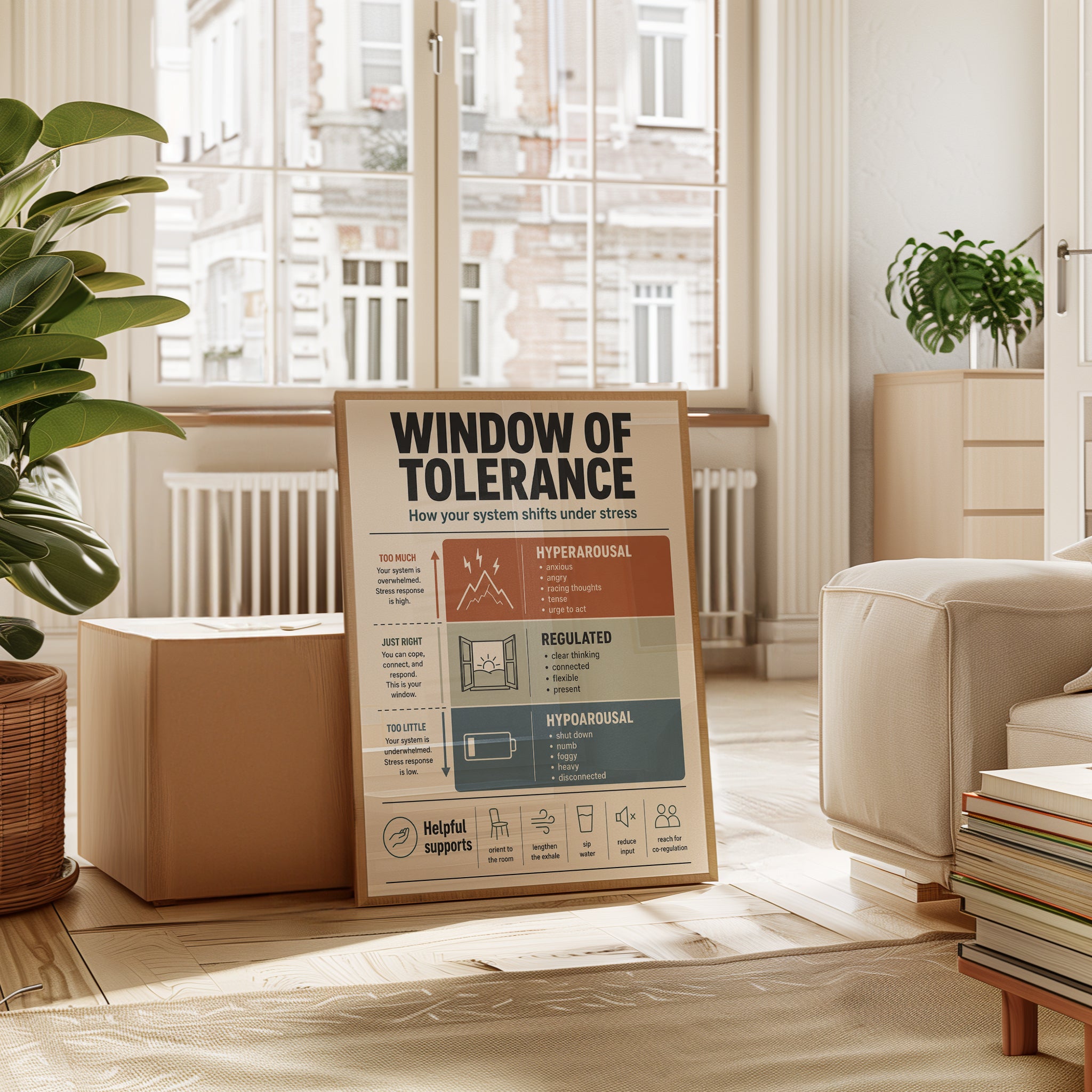 Window of Tolerance Print - interior