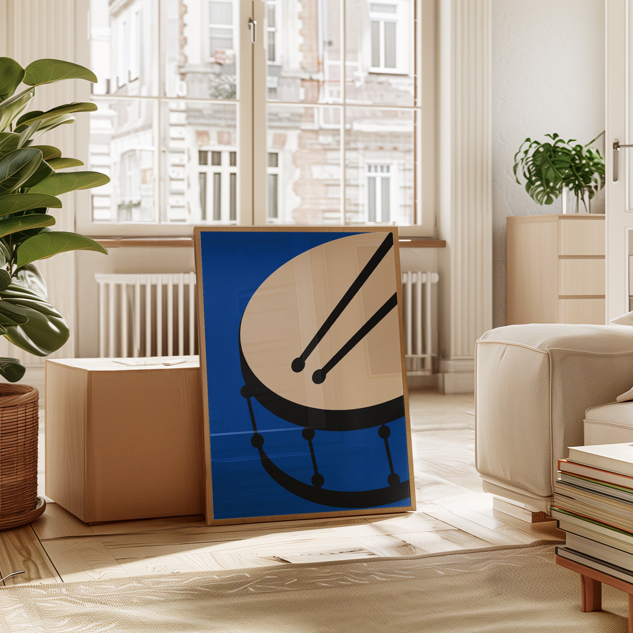 Drum Wall Art – Music Room Decor - interior