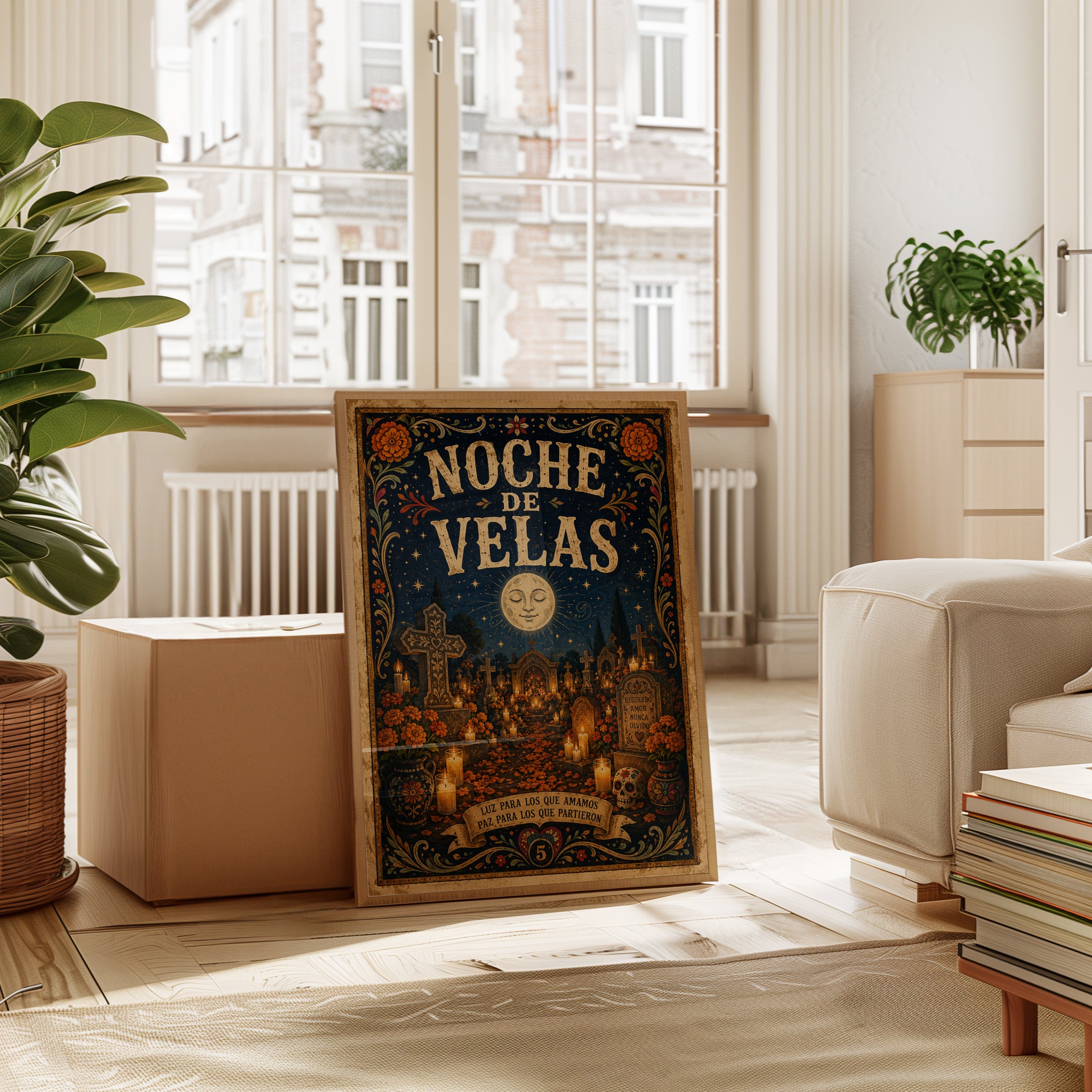 Day of the Dead Wall Art: Mexican Folk Design - interior