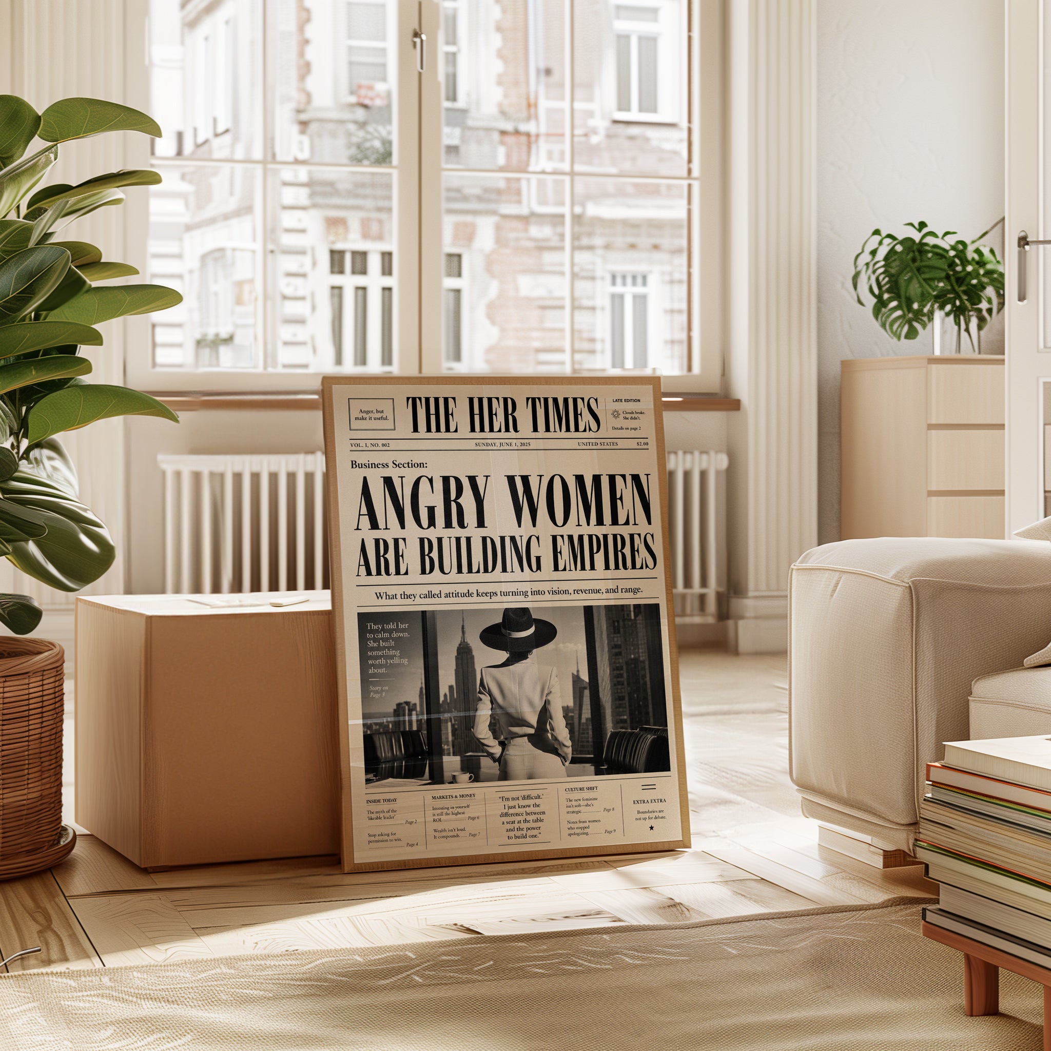 Feminist Wall Art Print - interior