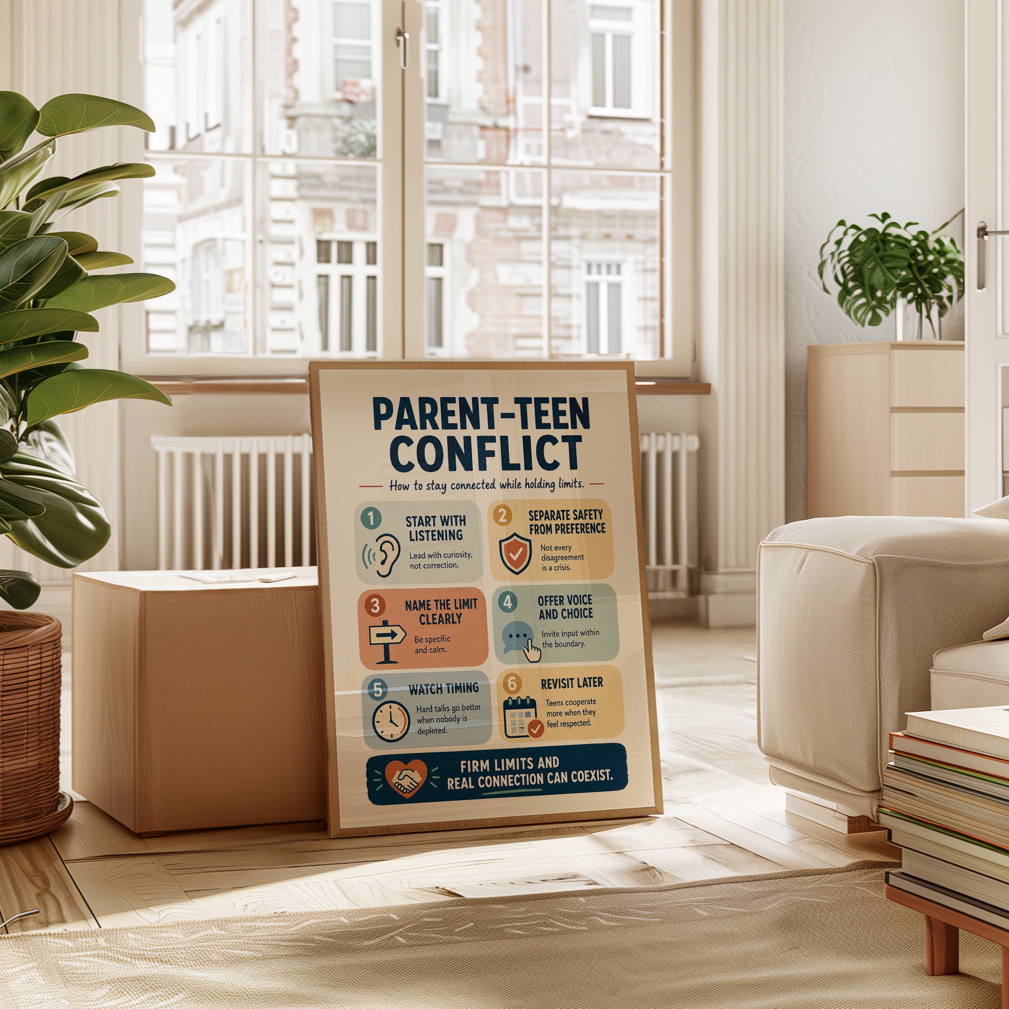Parent-Teen Conflict Guide Print - interior