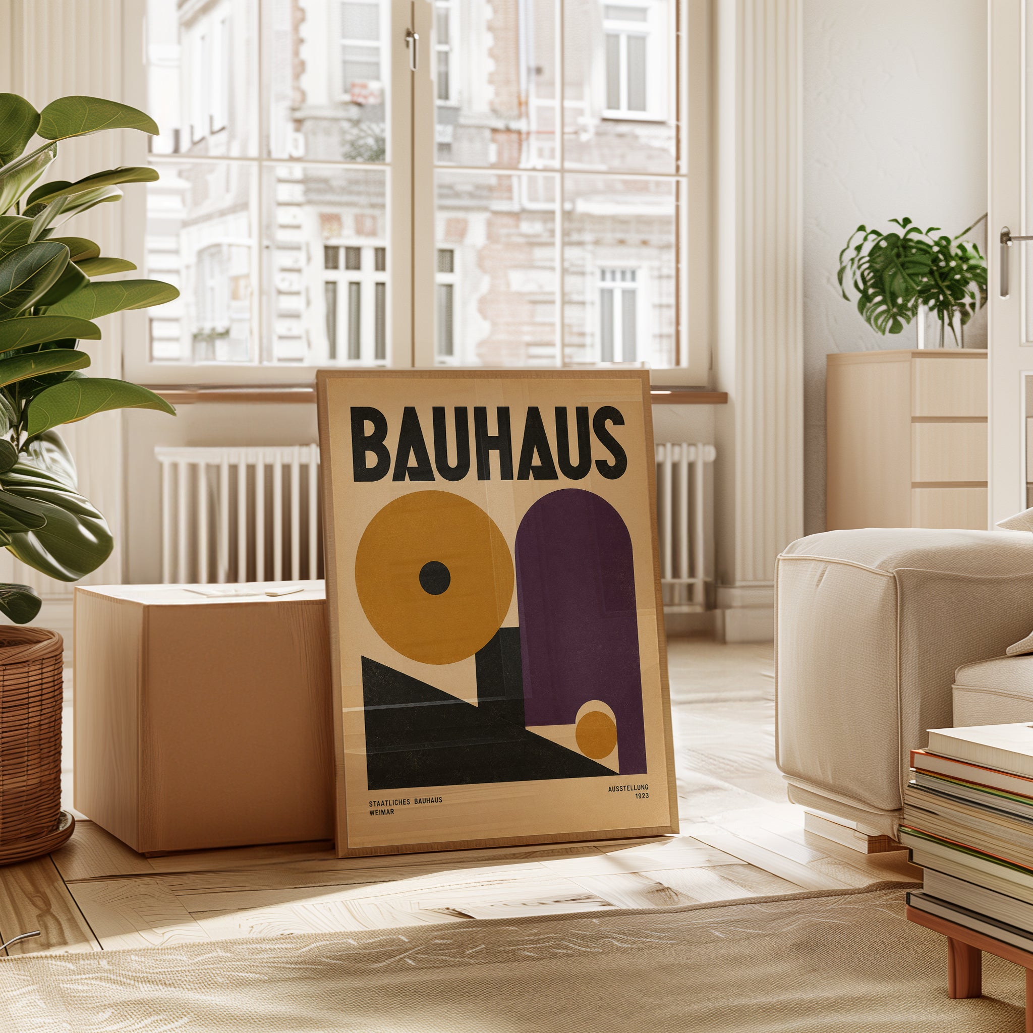 Bauhaus Exhibition Print - interior
