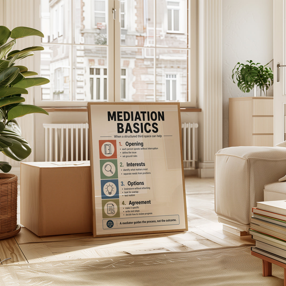 Mediation Wall Art - interior