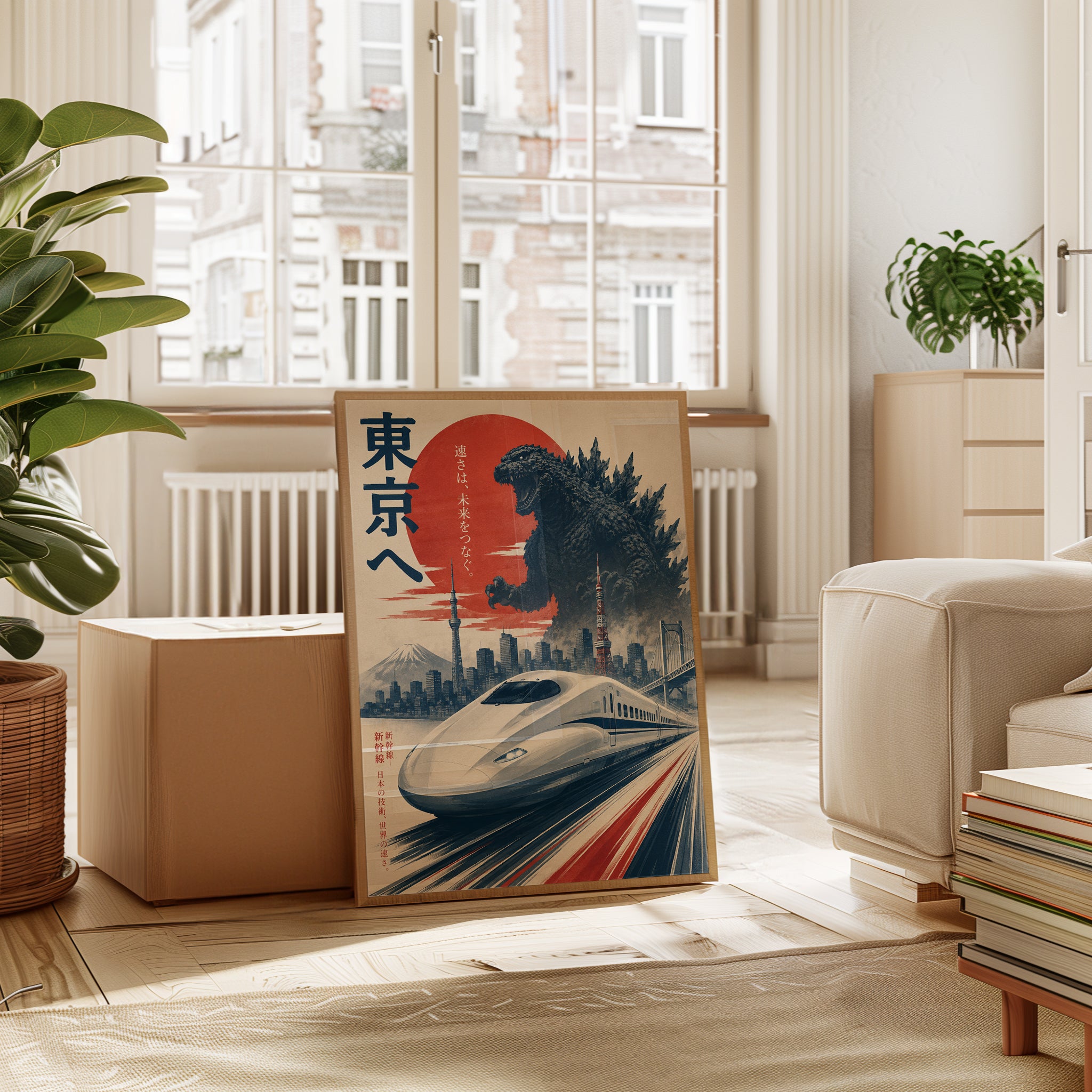 Tokyo Travel Poster – Japanese Art Print - interior