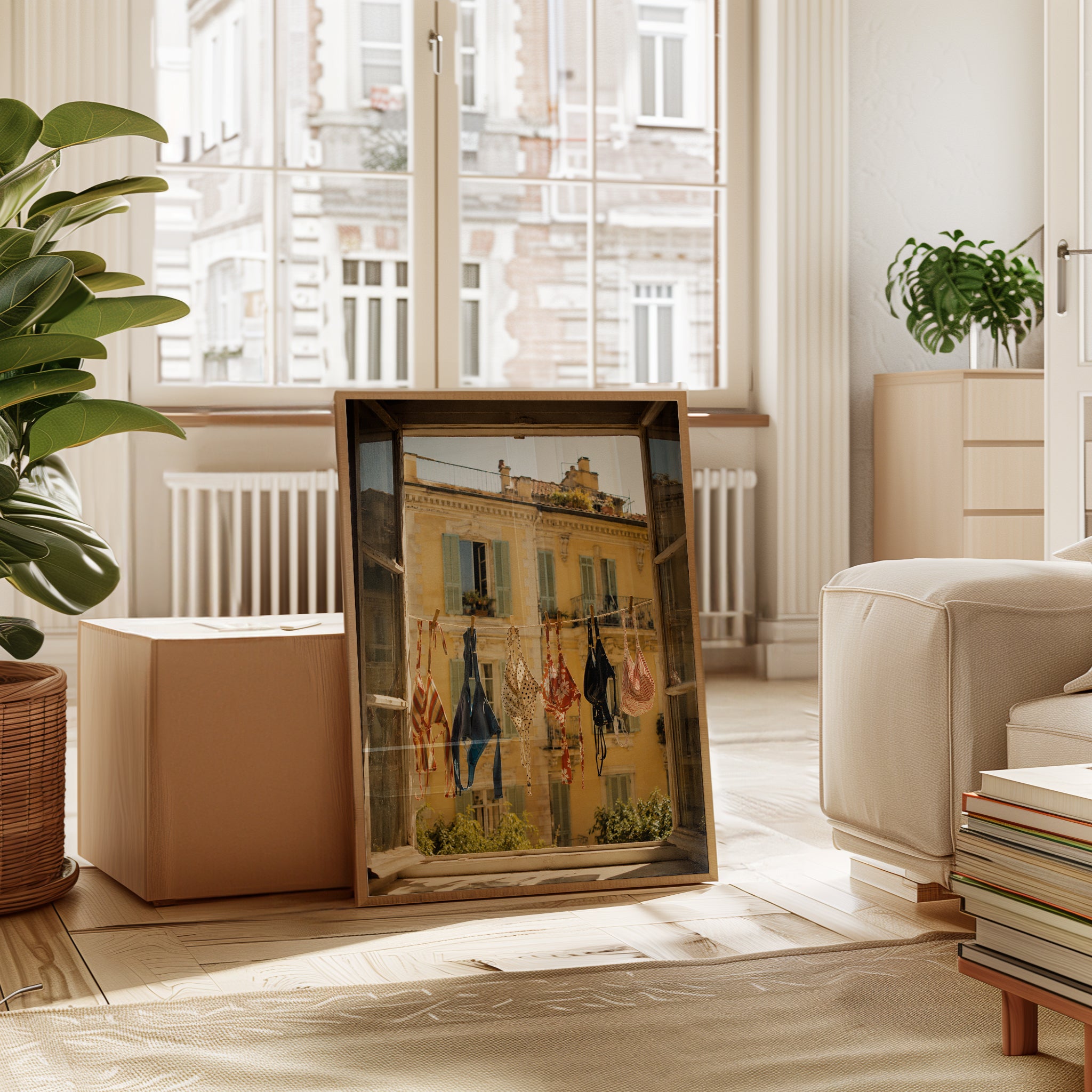 European Window View Print - interior
