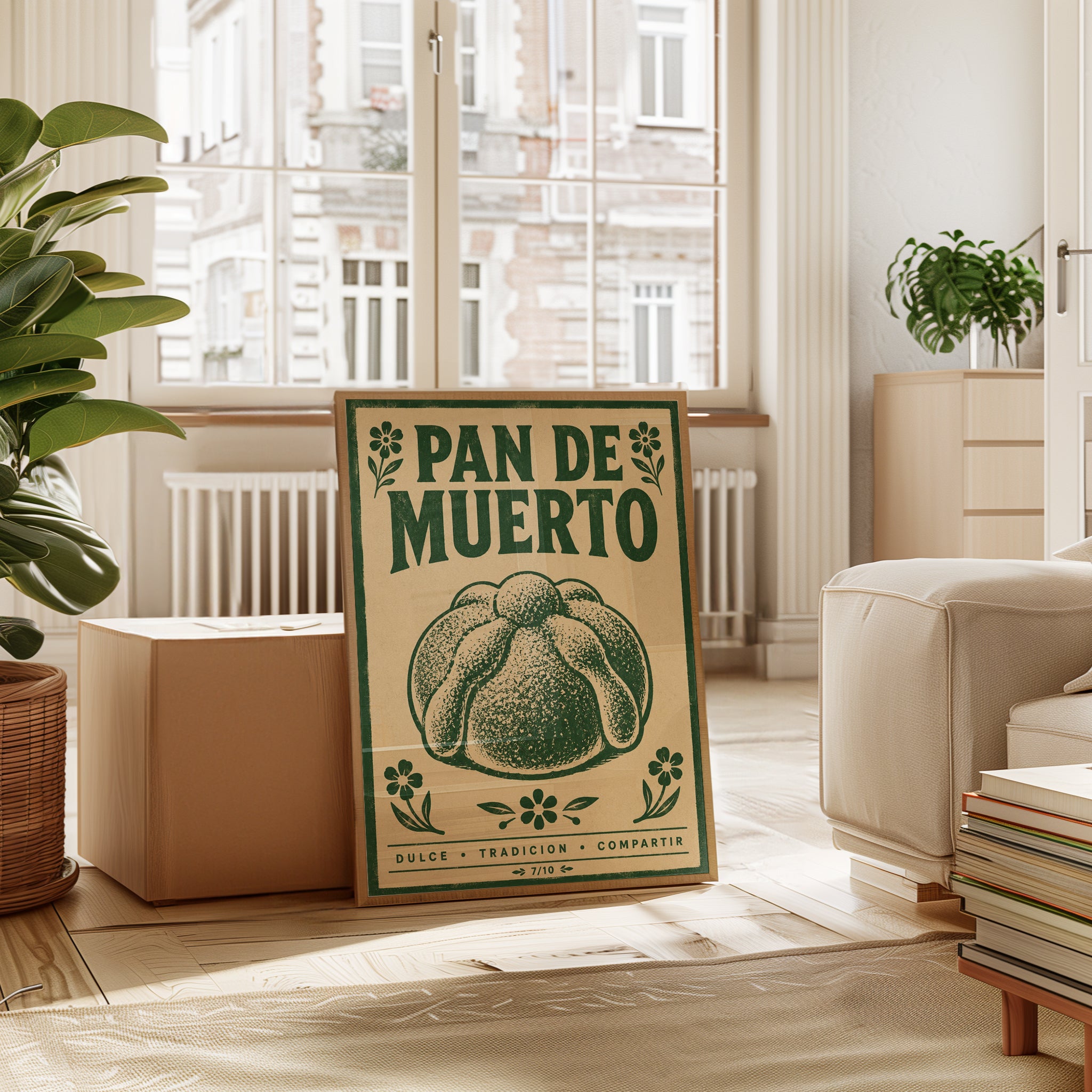 Mexican Folk Art Print - interior