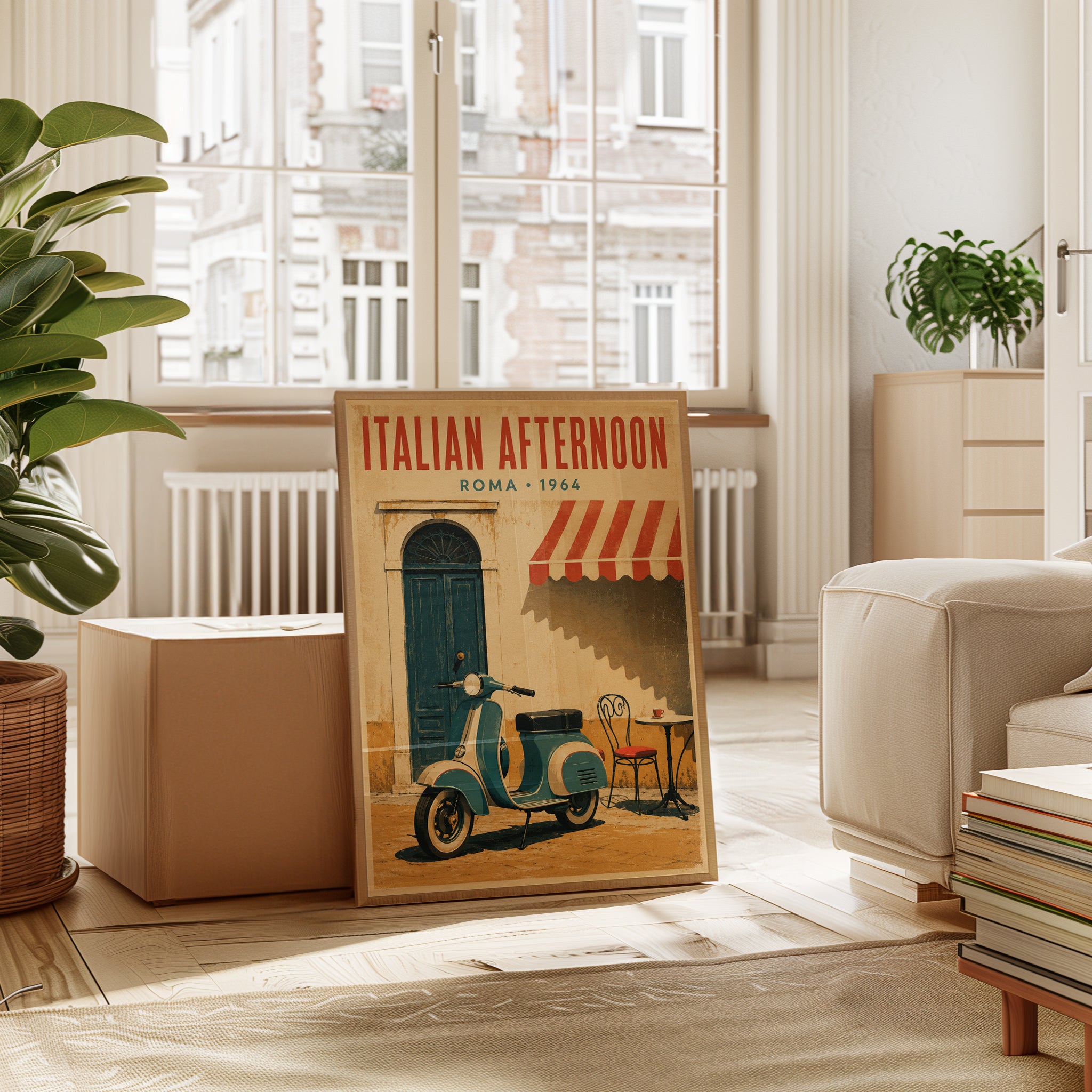 Rome Travel Poster - interior