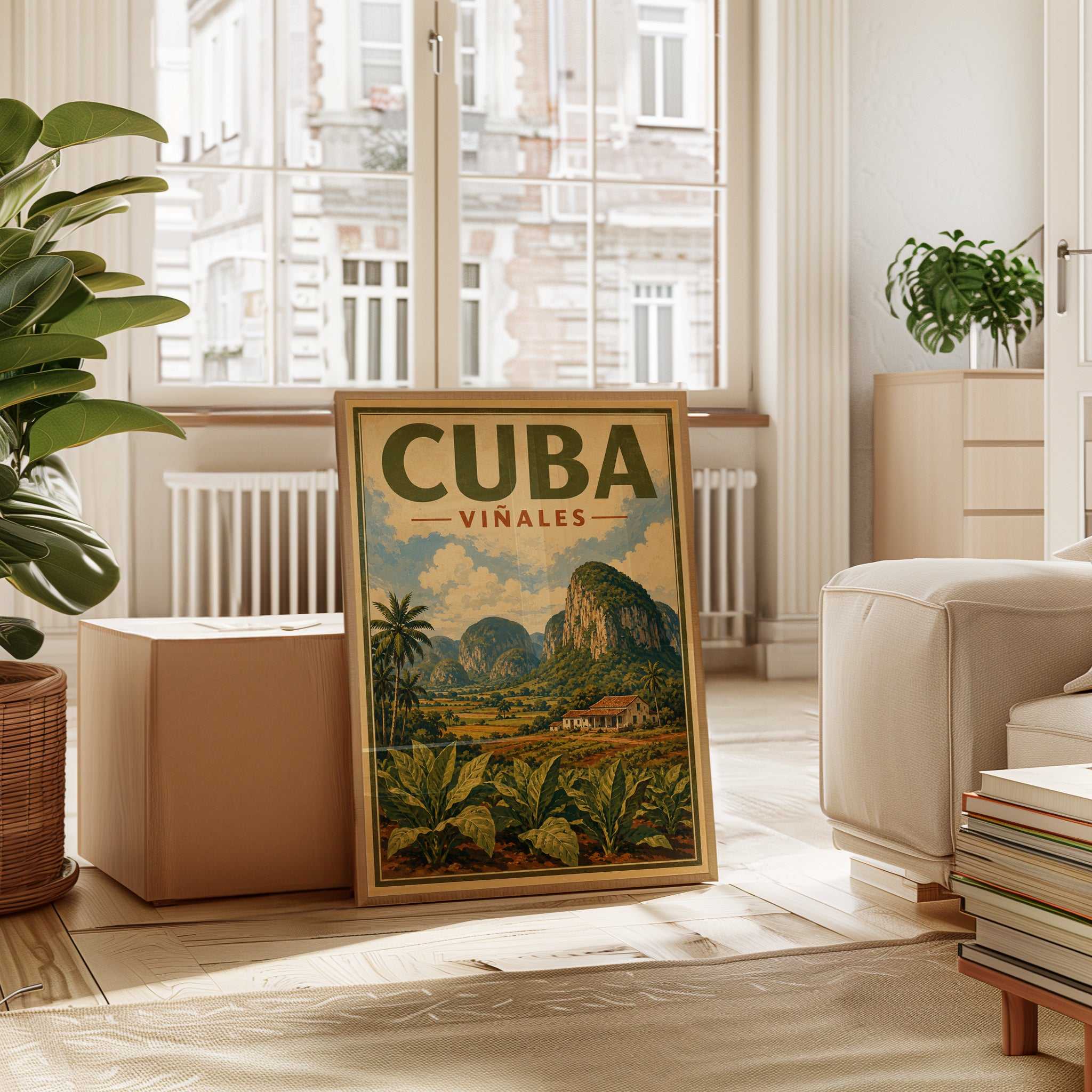 Vintage Travel Poster – Cuba Wall Art - interior