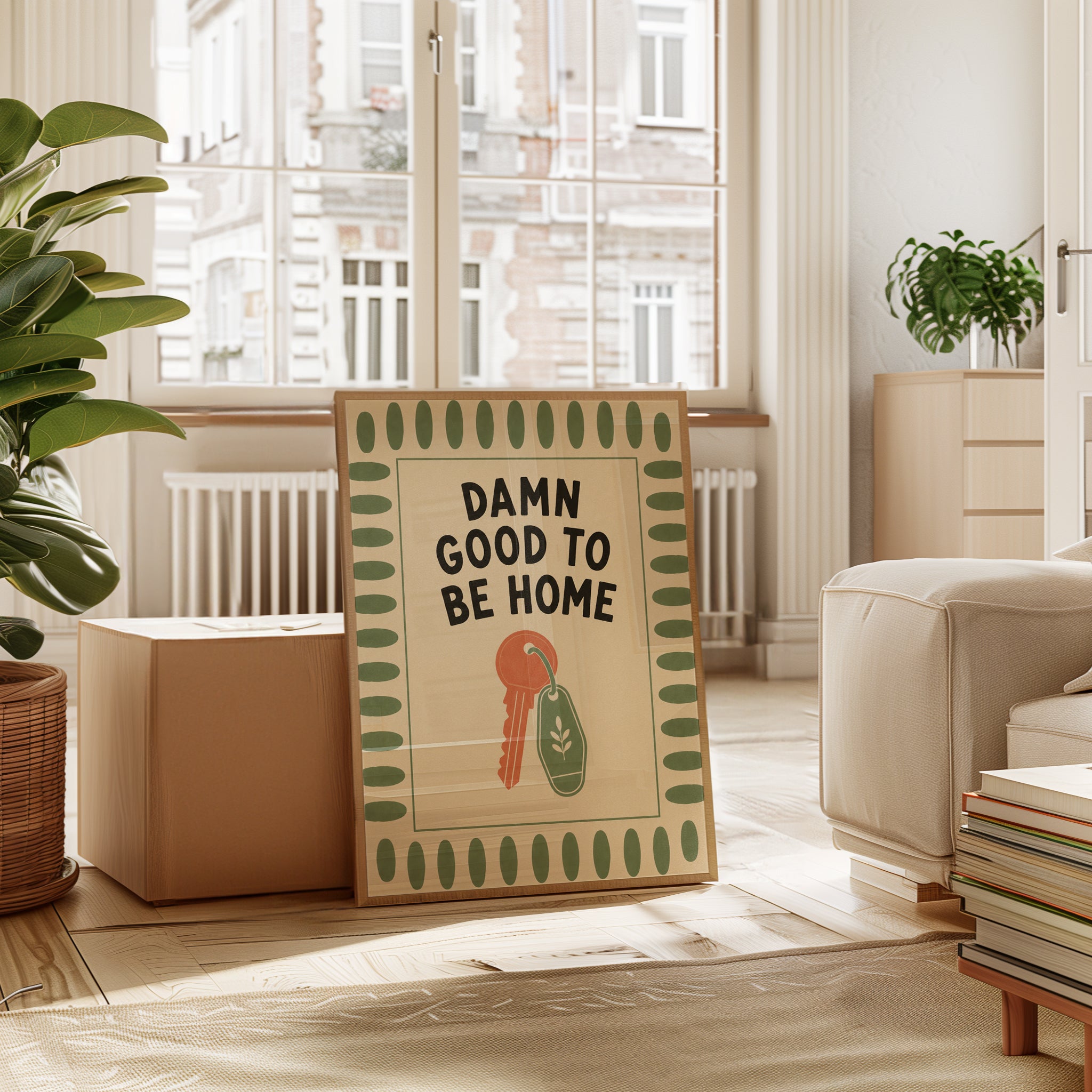 Good To Be Home Print – Entryway Wall Art - interior
