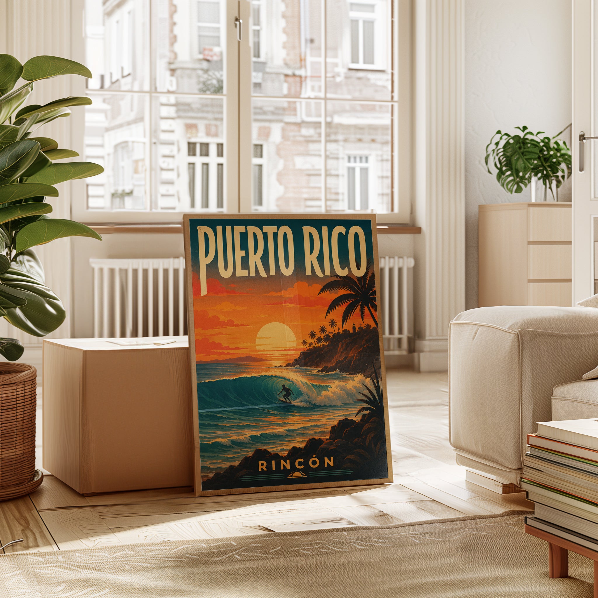 Puerto Rico Travel Poster - interior