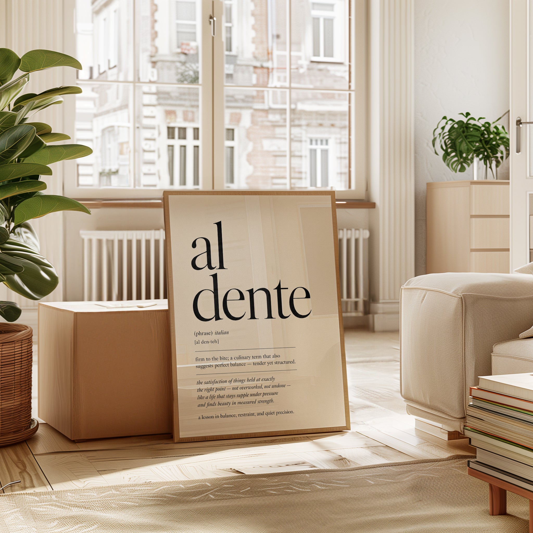 Italian Kitchen Wall Art: Al Dente Definition - interior