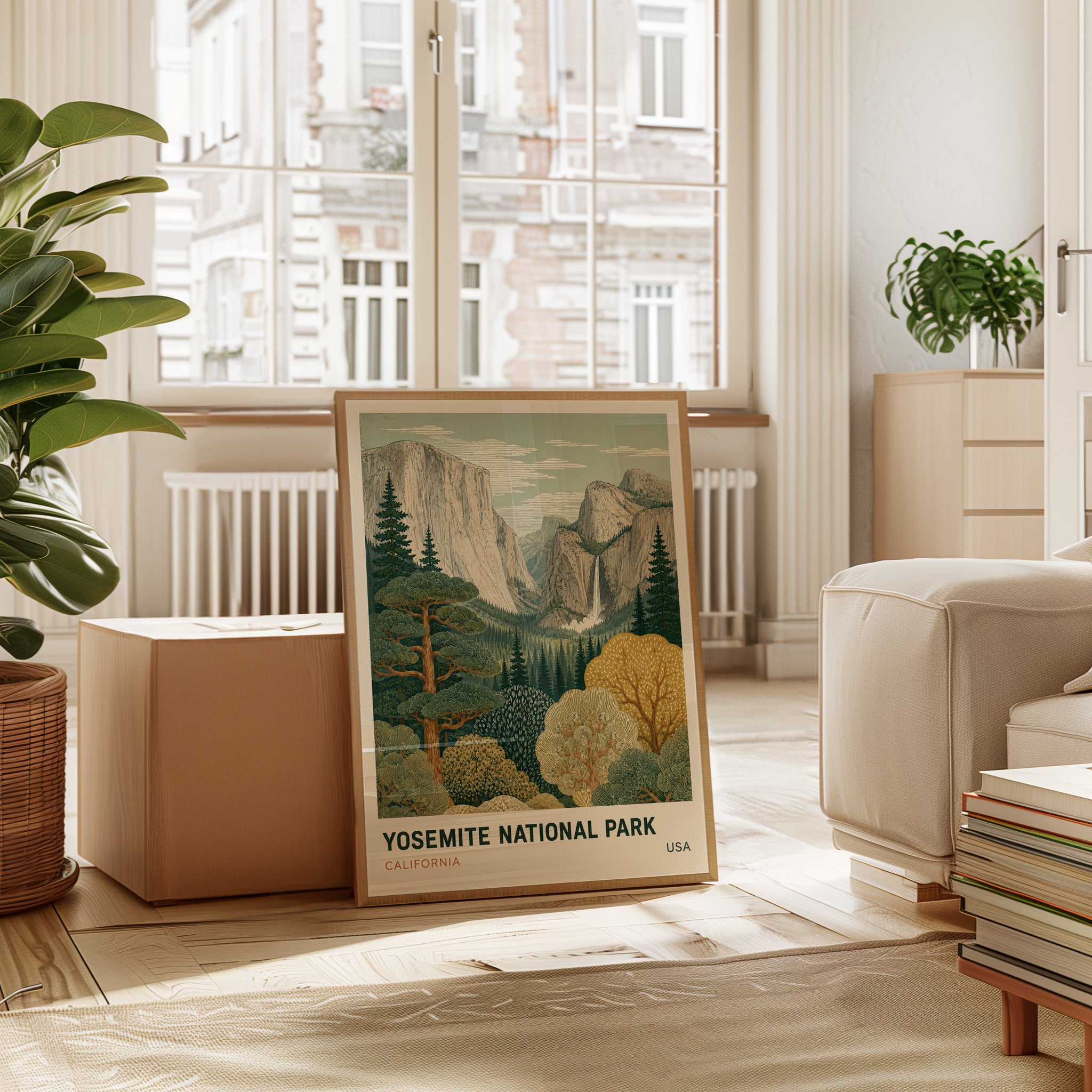 Yosemite National Park Poster - interior
