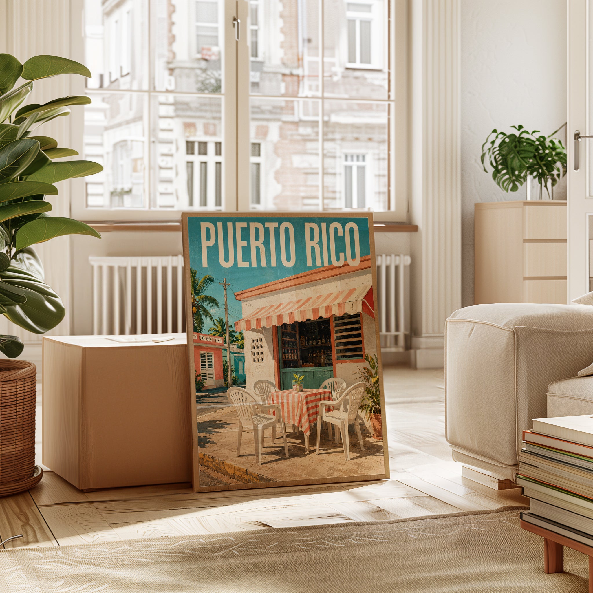 Puerto Rico Travel Poster - interior