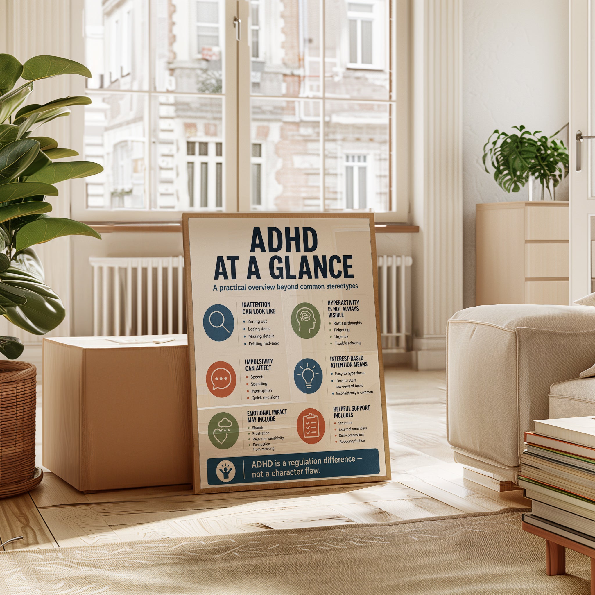 ADHD Awareness Print - interior