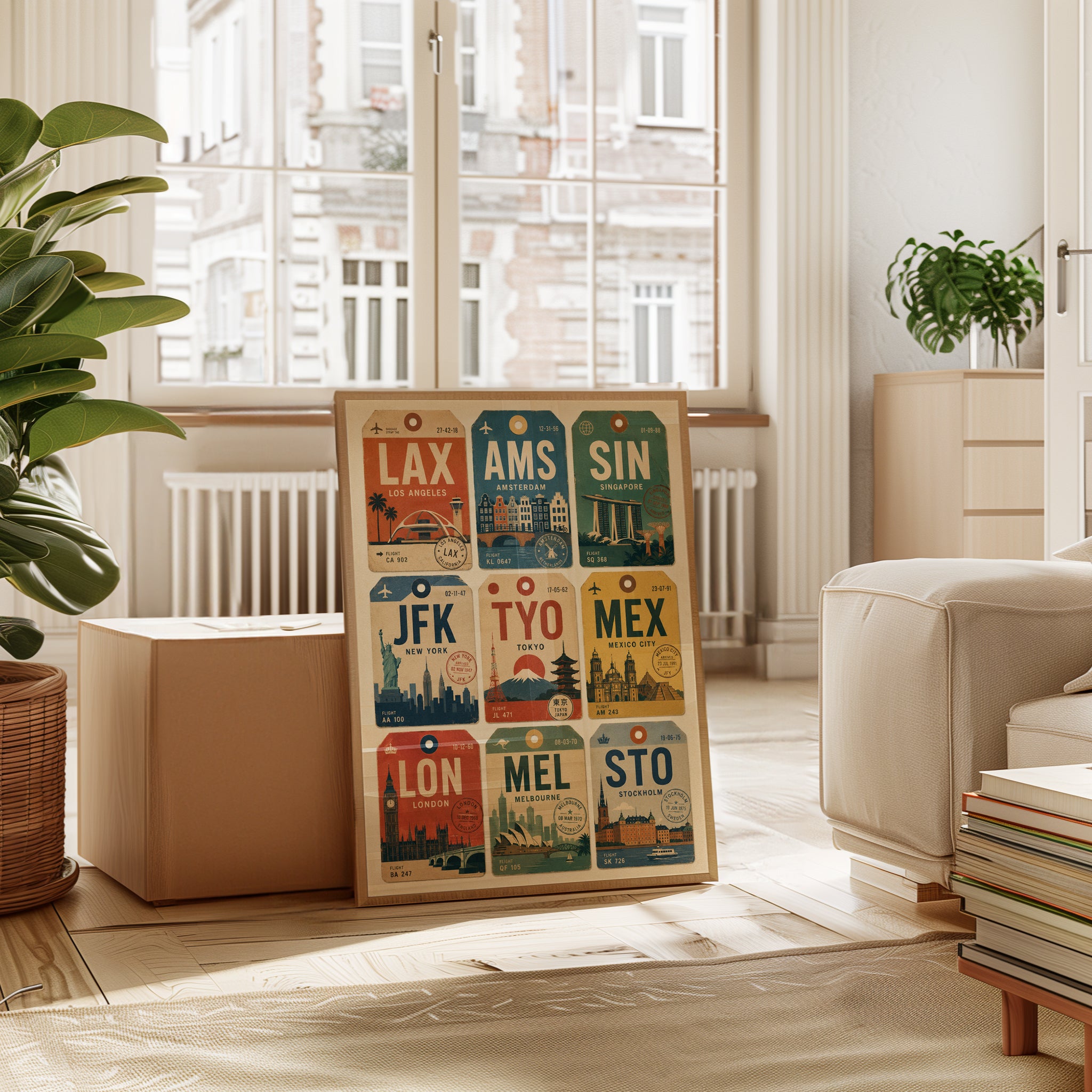 Travel Poster Wall Art - interior
